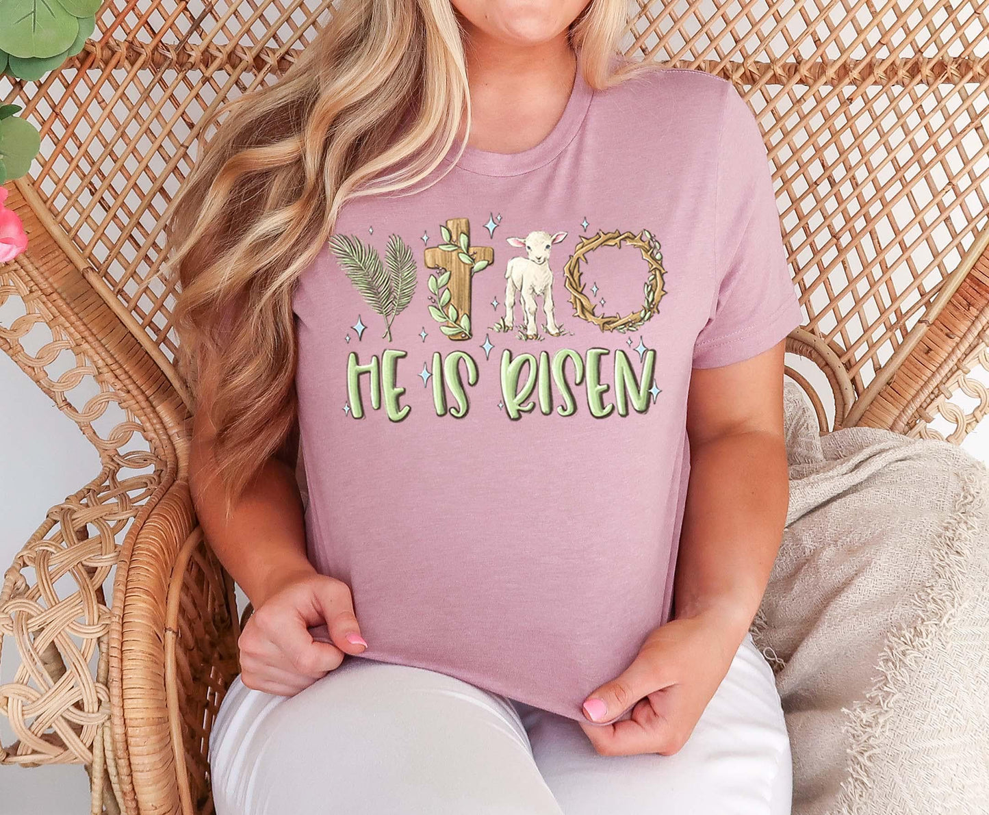 Easter Shirt, He is Risen T-Shirt, Women’s Easter Shirt, Easter Teacher Shirt, Family Easter Shirt 41