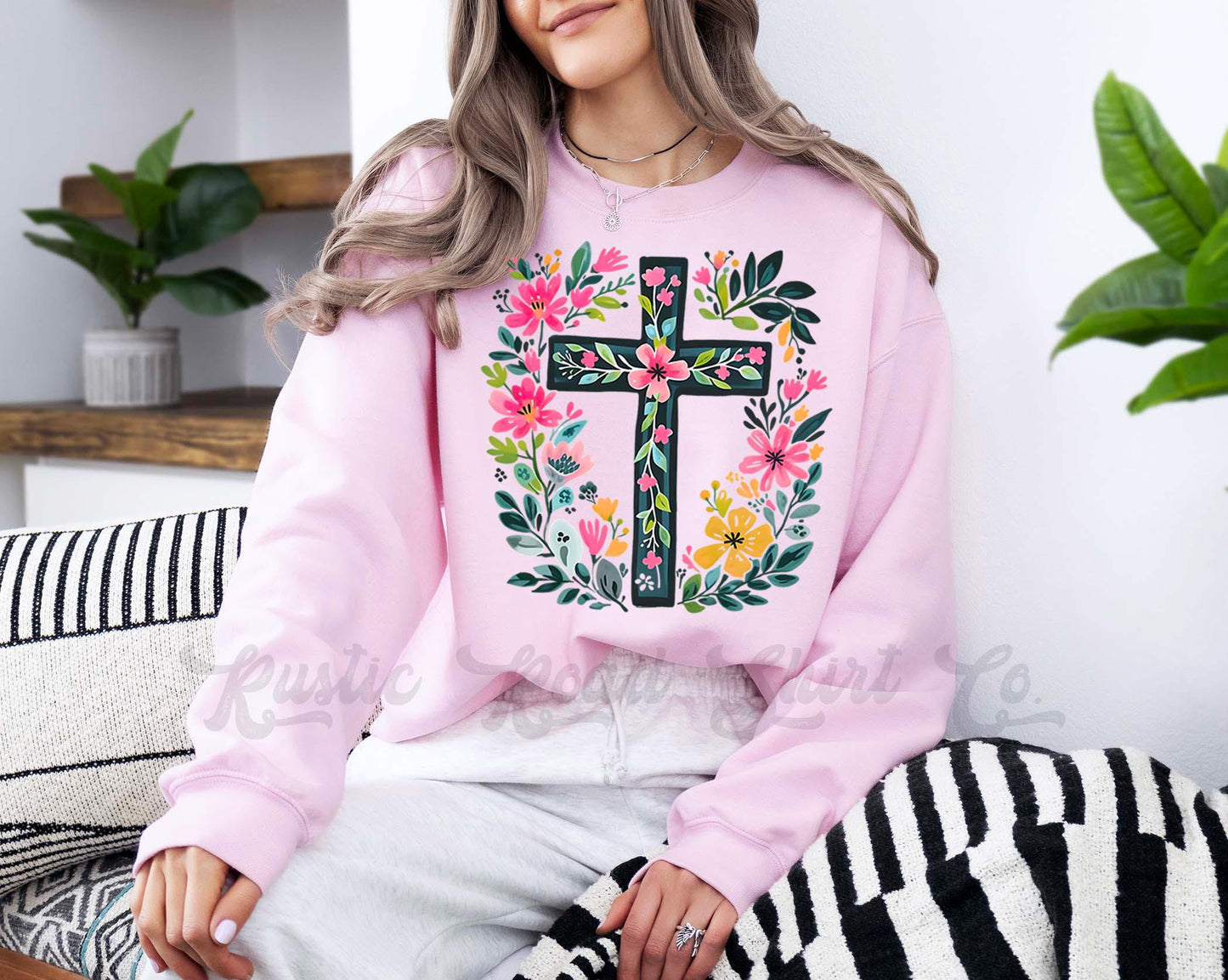 Easter Sweatshirt, Christian Sweatshirt, Women’s Easter Sweater, Easter Teacher Sweatshirt, 168