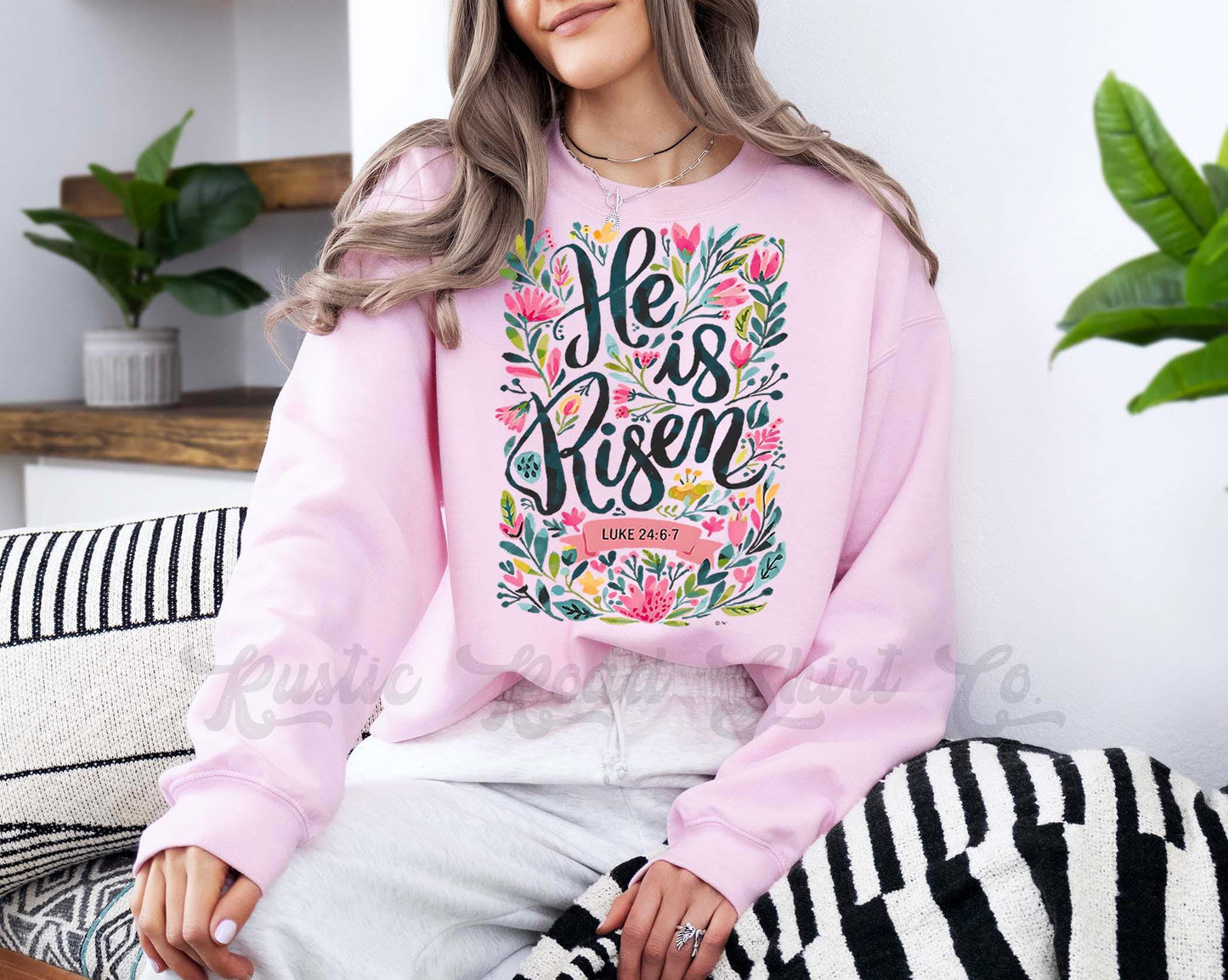 Easter Sweatshirt, Christian Sweatshirt, Women’s Easter Sweater, Easter Teacher Sweatshirt, 167