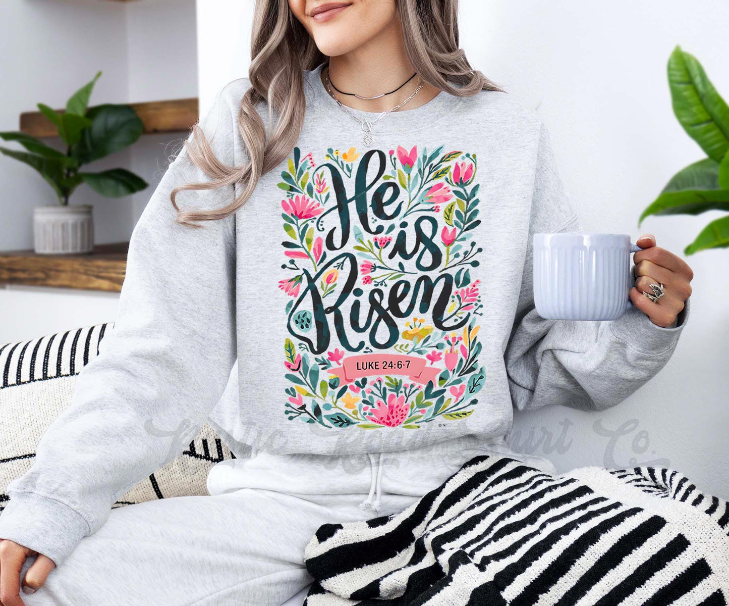 Easter Sweatshirt, Christian Sweatshirt, Women’s Easter Sweater, Easter Teacher Sweatshirt, 167