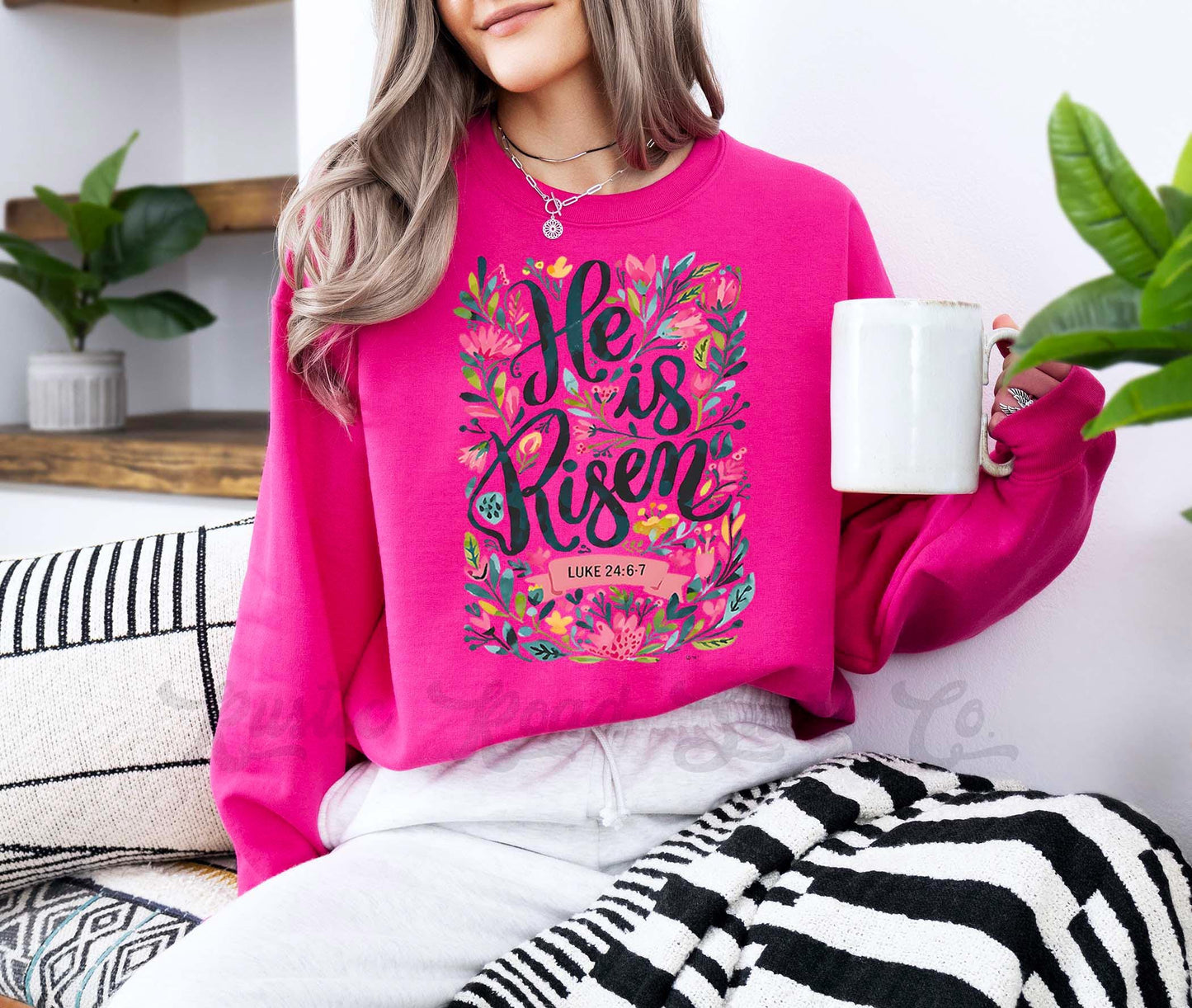 Easter Sweatshirt, Christian Sweatshirt, Women’s Easter Sweater, Easter Teacher Sweatshirt, 167