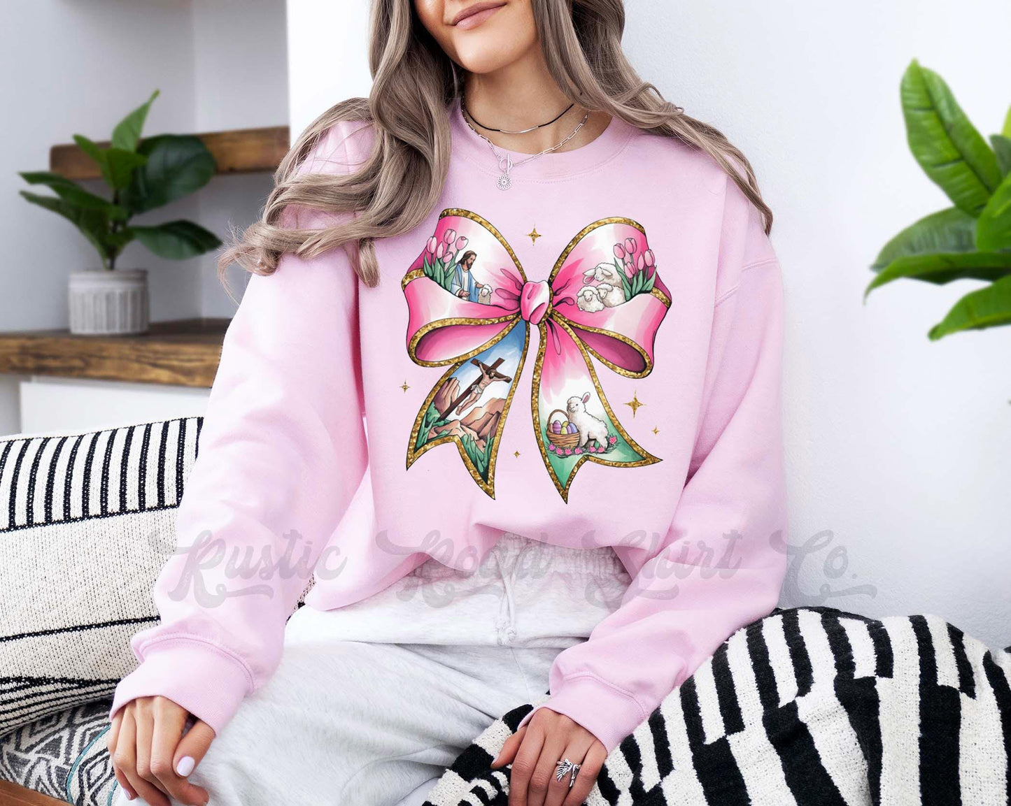 Easter Sweatshirt, Christian Sweatshirt, Women’s Easter Sweater, Easter Teacher Sweatshirt, 166