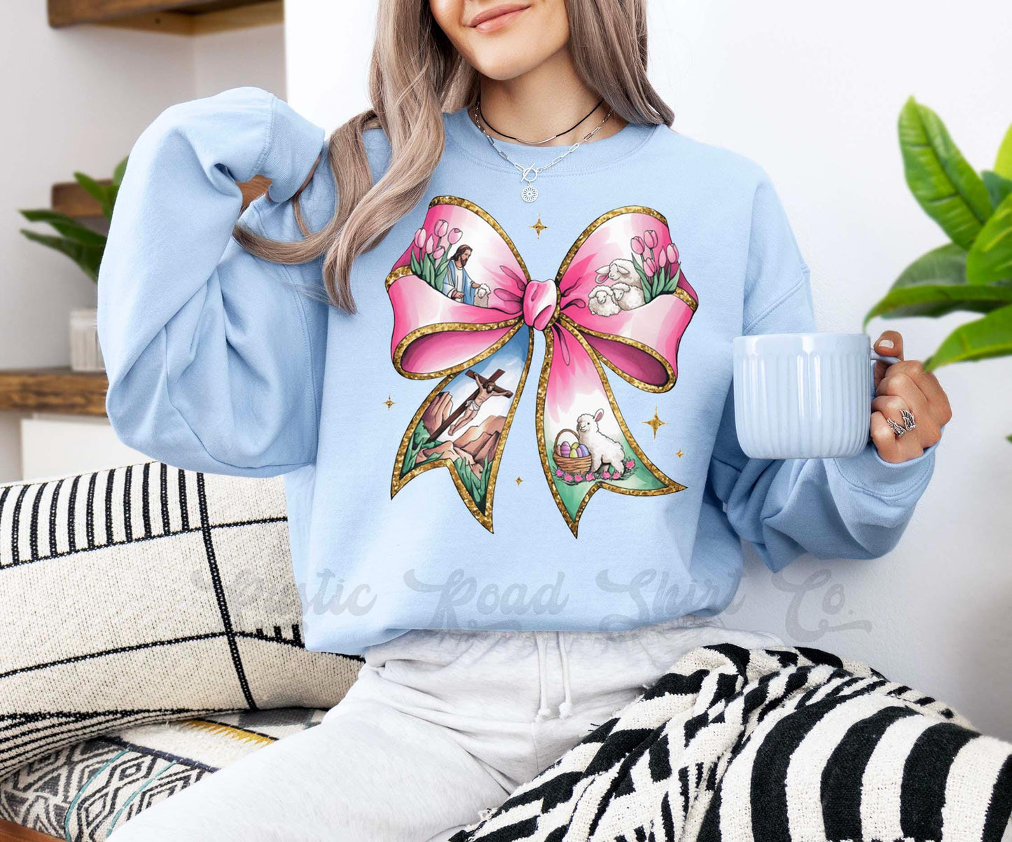 Easter Sweatshirt, Christian Sweatshirt, Women’s Easter Sweater, Easter Teacher Sweatshirt, 166