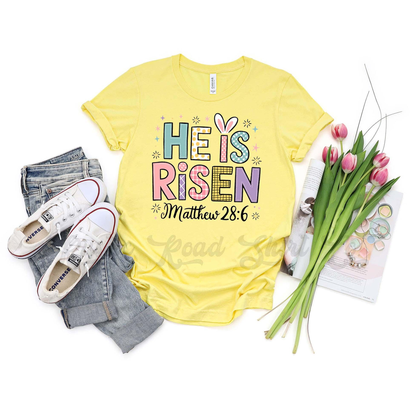 Easter Shirt, He is Risen T-Shirt, Women’s Easter Shirt, Easter Teacher Shirt, Family Easter Shirt 39
