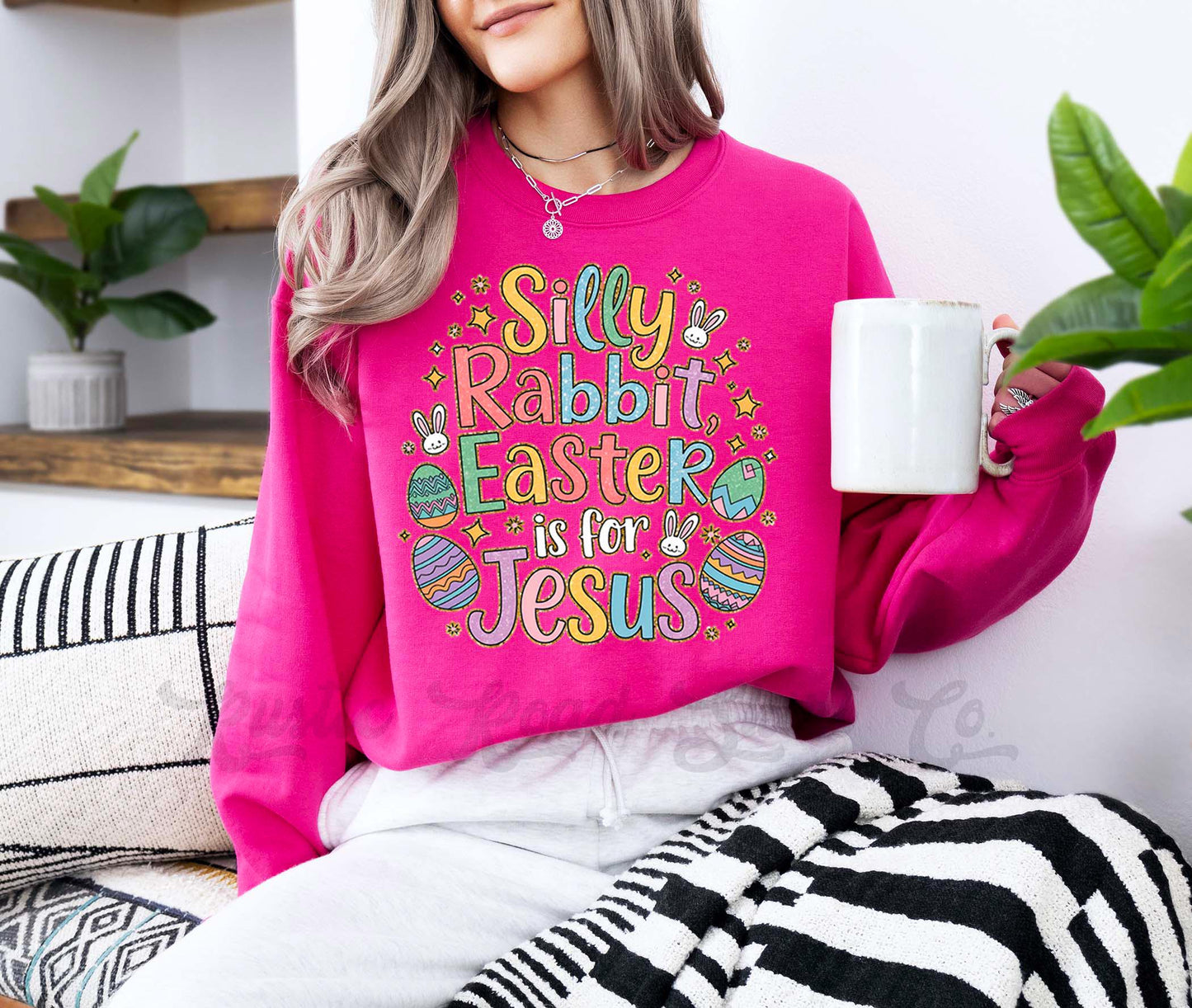 Easter Sweatshirt, Christian Sweatshirt, Women’s Easter Sweater, Easter Teacher Sweatshirt, 163