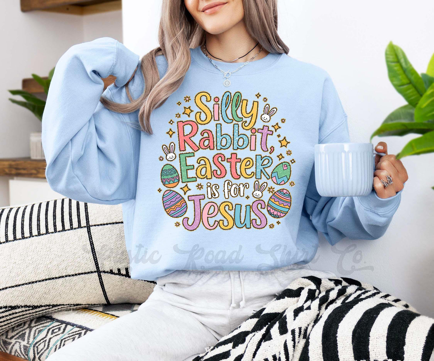 Easter Sweatshirt, Christian Sweatshirt, Women’s Easter Sweater, Easter Teacher Sweatshirt, 163