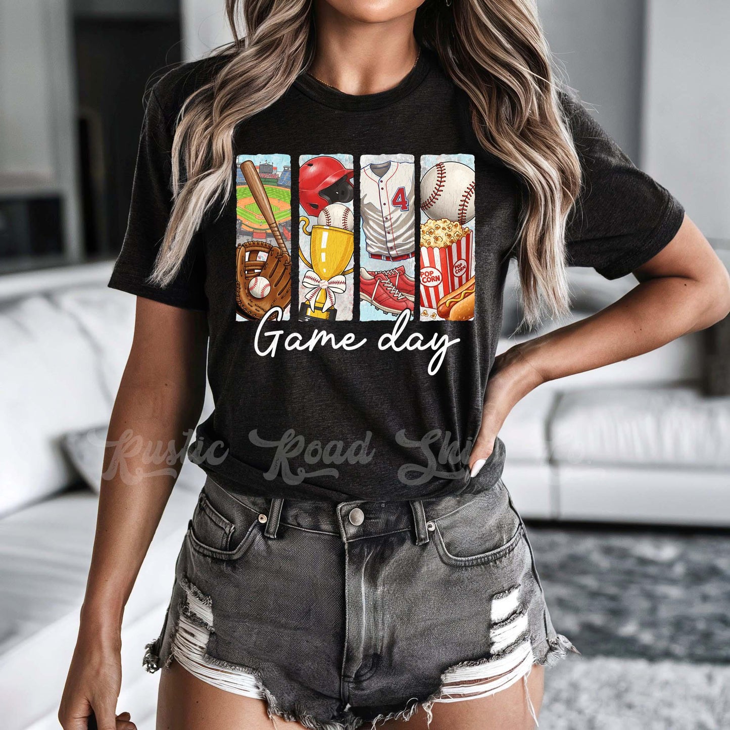 Baseball Mama Shirt, Baseball Game Day Shirt, Bella Canvas Shirt, Baseball Sister Shirt