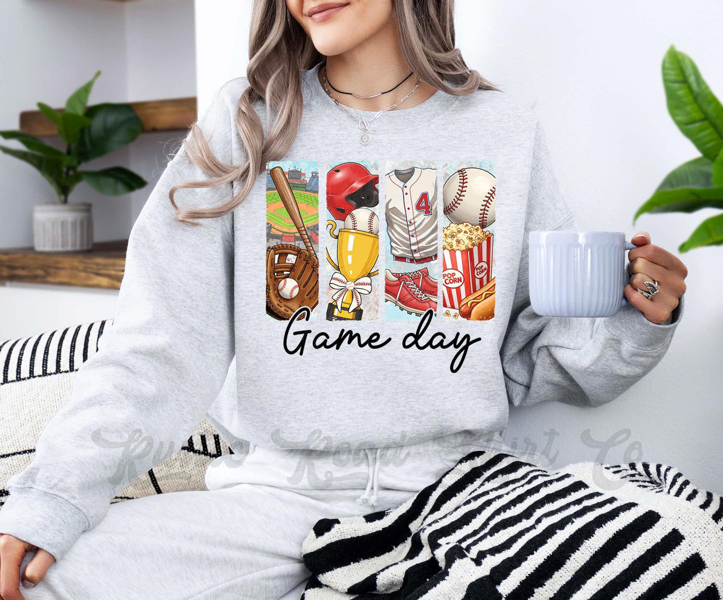 Baseball Mom Sweatshirt, Game Day Sweatshirt, Baseball Mama Sweatshirt, Baseball Sister Sweatshirt
