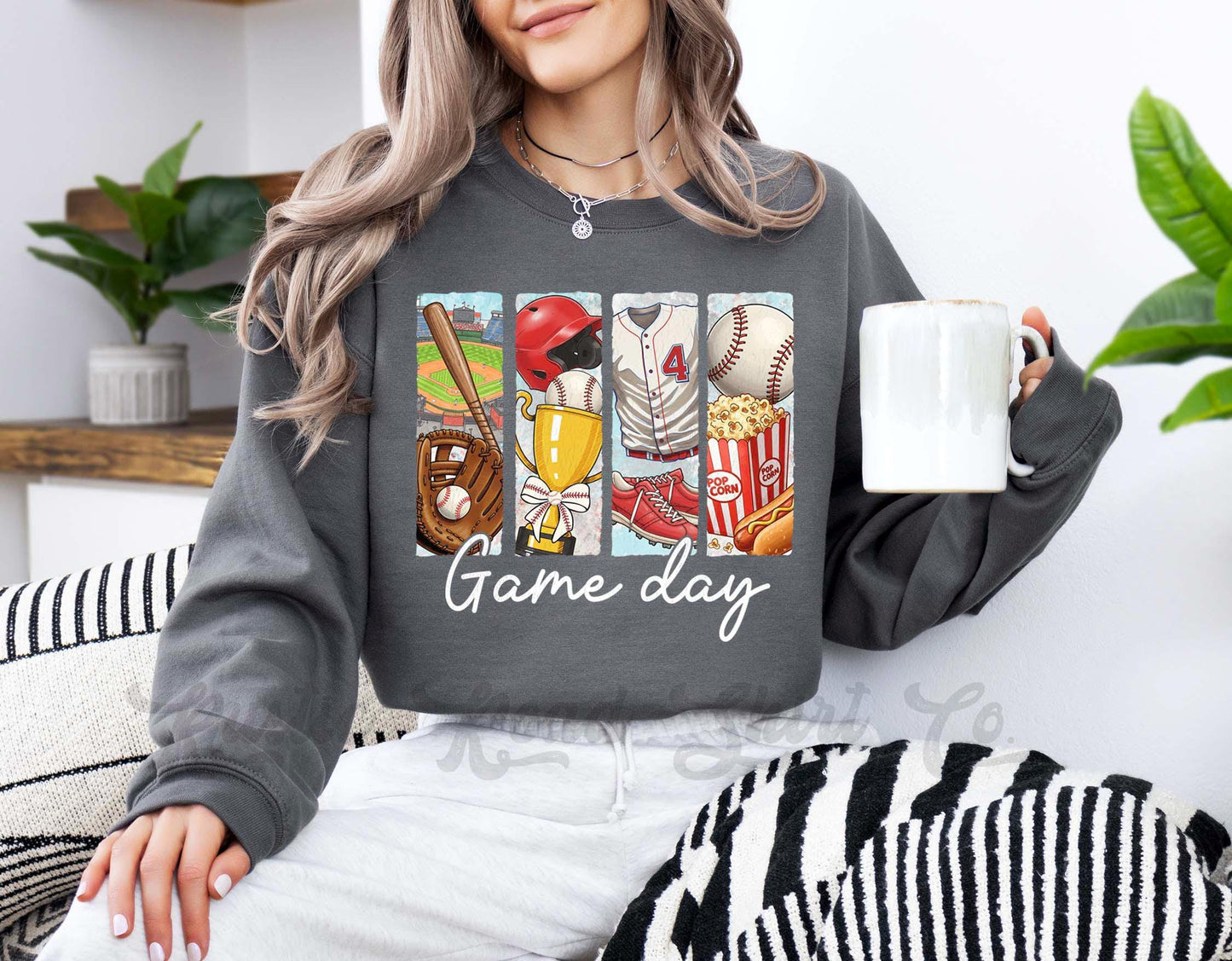 Baseball Mom Sweatshirt, Game Day Sweatshirt, Baseball Mama Sweatshirt, Baseball Sister Sweatshirt