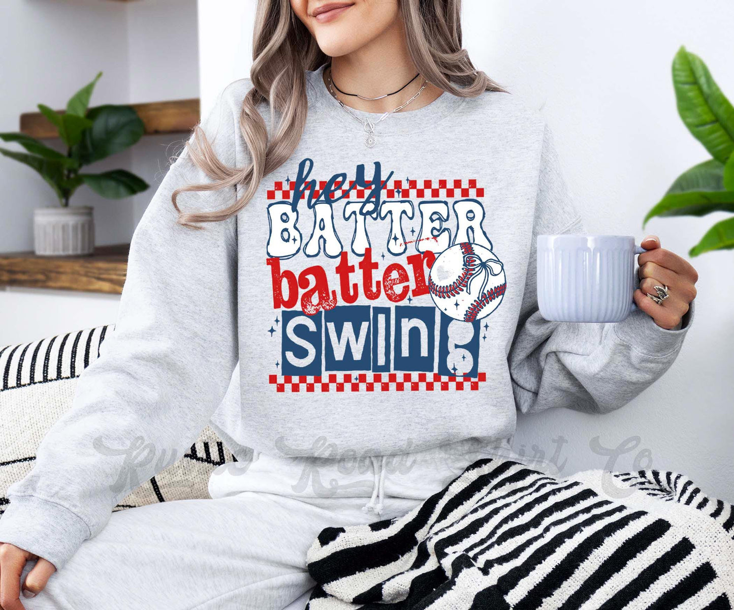 Baseball Mom Sweatshirt, Hey Batter Batter Sweatshirt, Baseball Mama Hoodie, Baseball Sister Sweatshirt