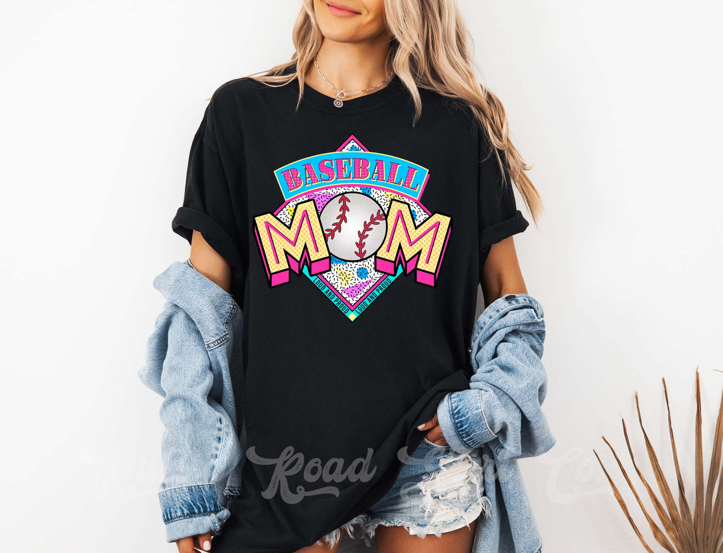 Baseball Mama Shirt, Comfort Colors™ Shirt, Retro 90's Shirt, Baseball Sister Shirt, Coquette Baseball Tshirt