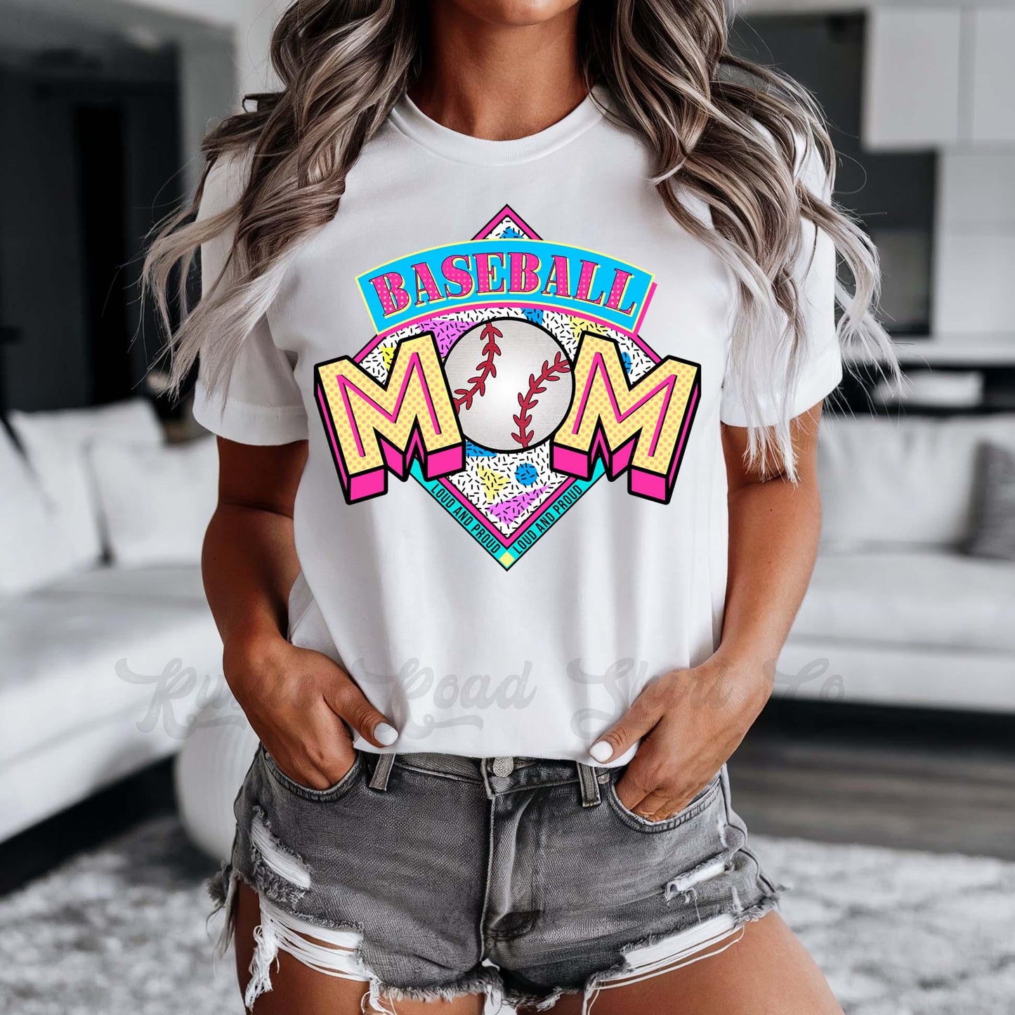 Baseball Mom Shirt, Baseball Retro Shirt, Bella Canvas Shirt, Baseball Sister Shirt