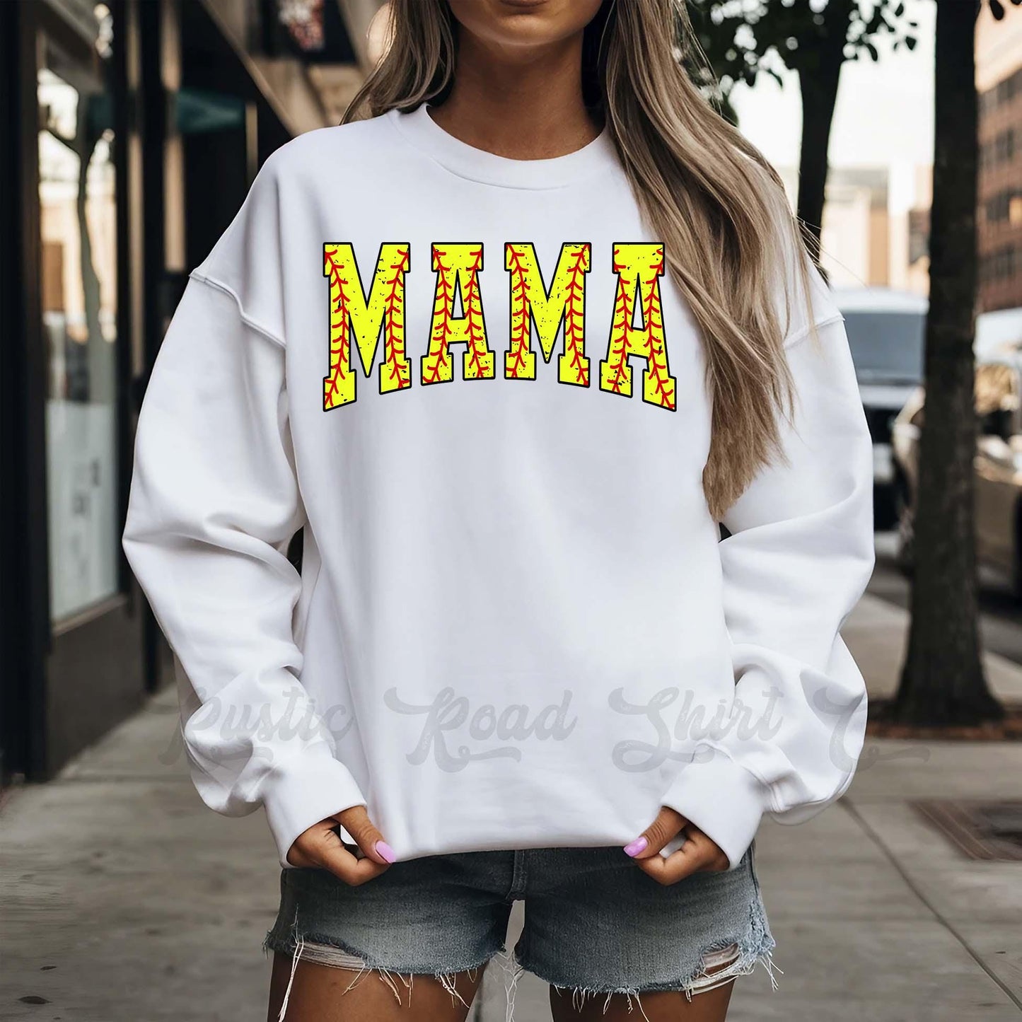 Softball Mama Sweatshirt, Softball Mom Hoodie, Retro Softball Sweatshirt, Softball Team Sweatshirt