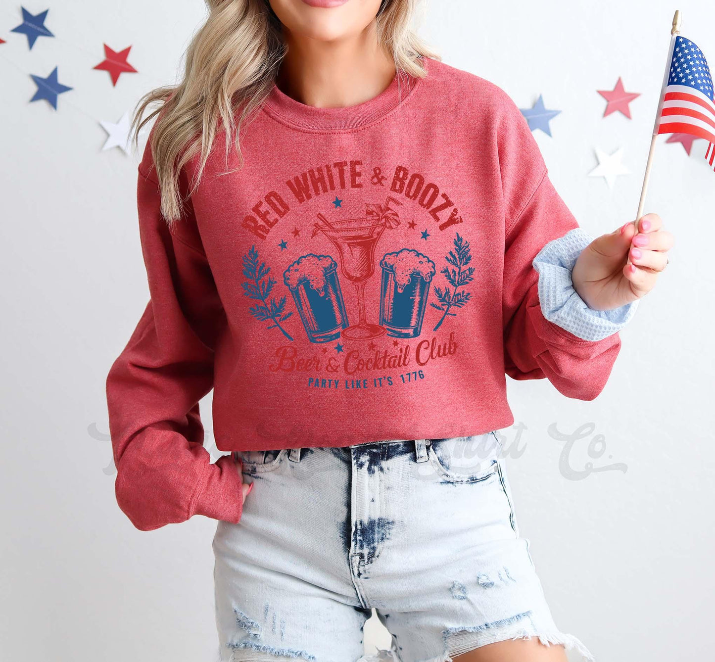 Drinking 4th of July Sweatshirt, USA Sweatshirt, Women's 4th of July, Fourth of July Sweatshirt, Patriotic Shirt
