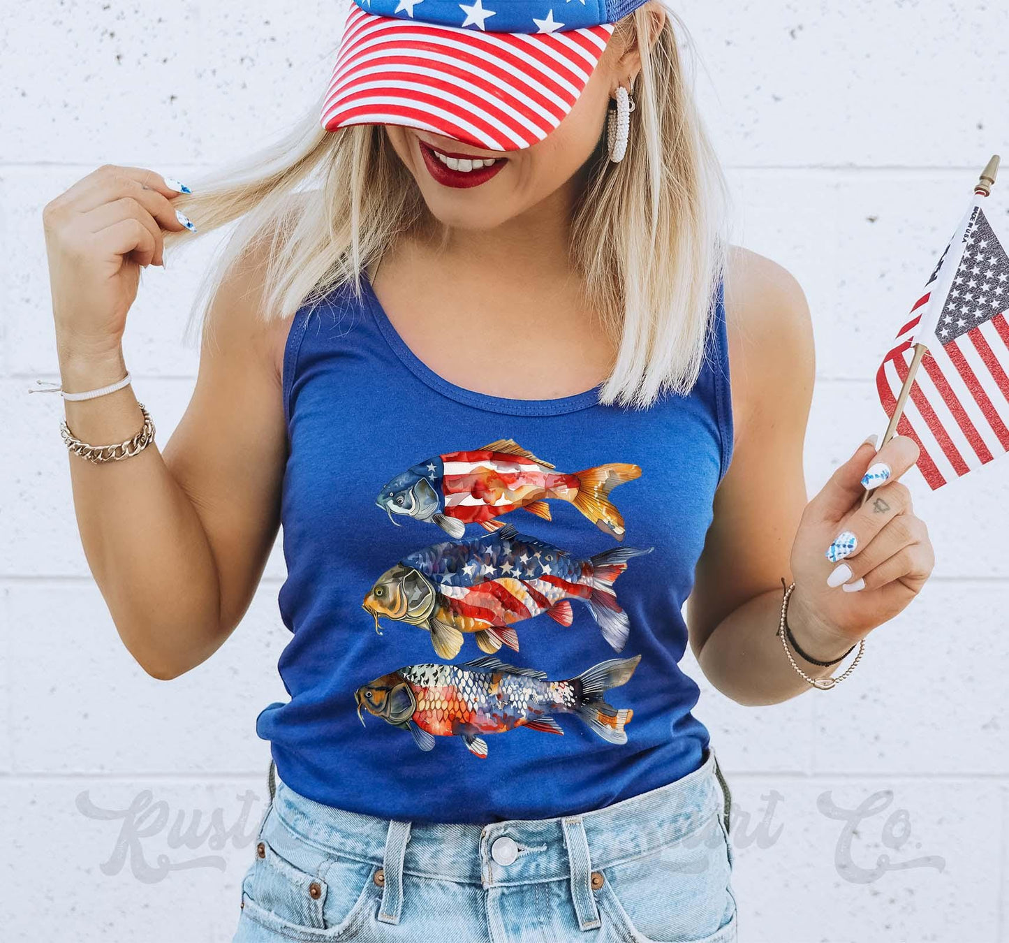 4th of July Tank Top, Lake Life Tank, Fourth of July Tank, Patriotic Tank Top, USA Tank Top