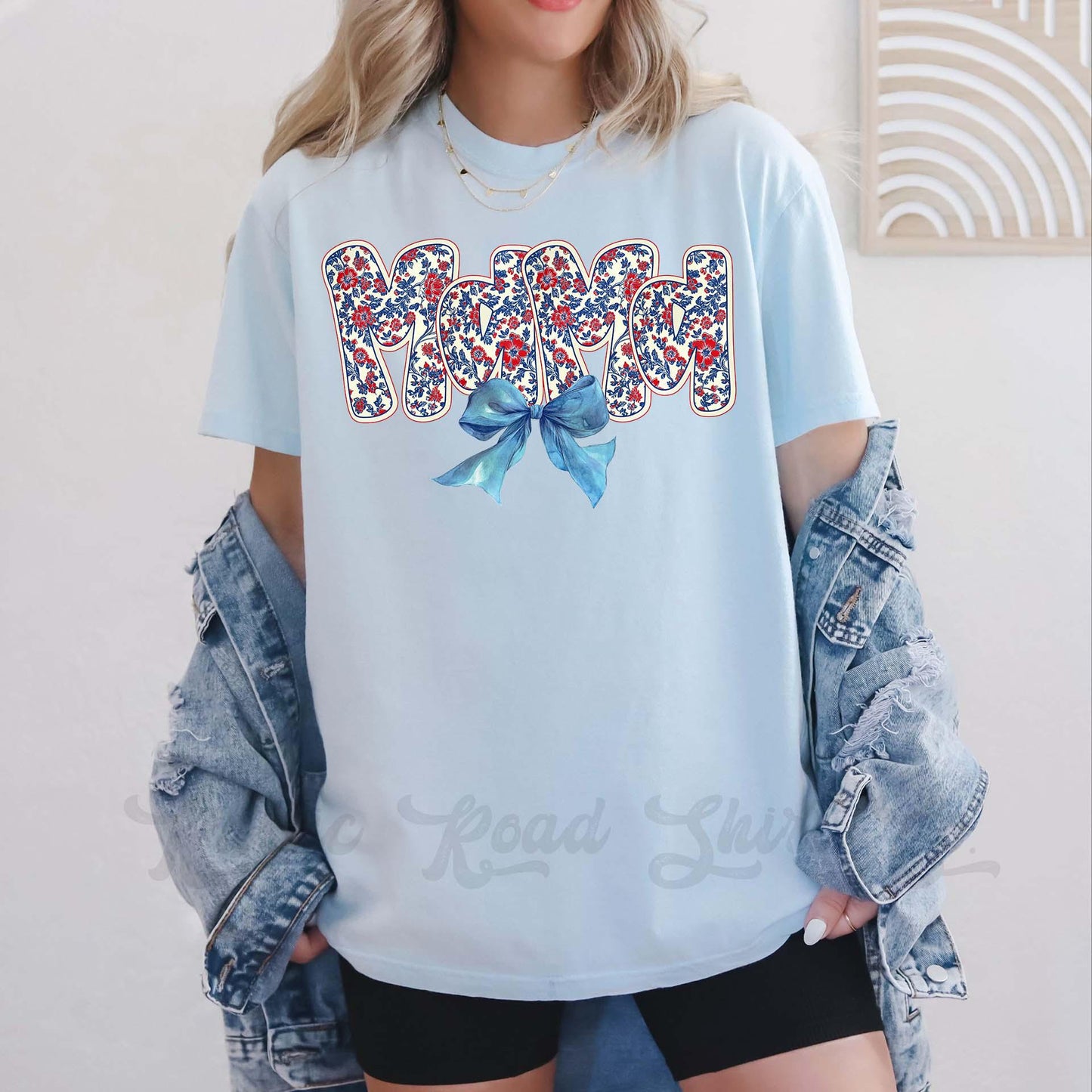 Fourth of July Shirt, Memorial Day Shirt, Mama America Shirt, Comfort Colors™ Shirt, 4th of July Shirt, Coquette Mama Shirt