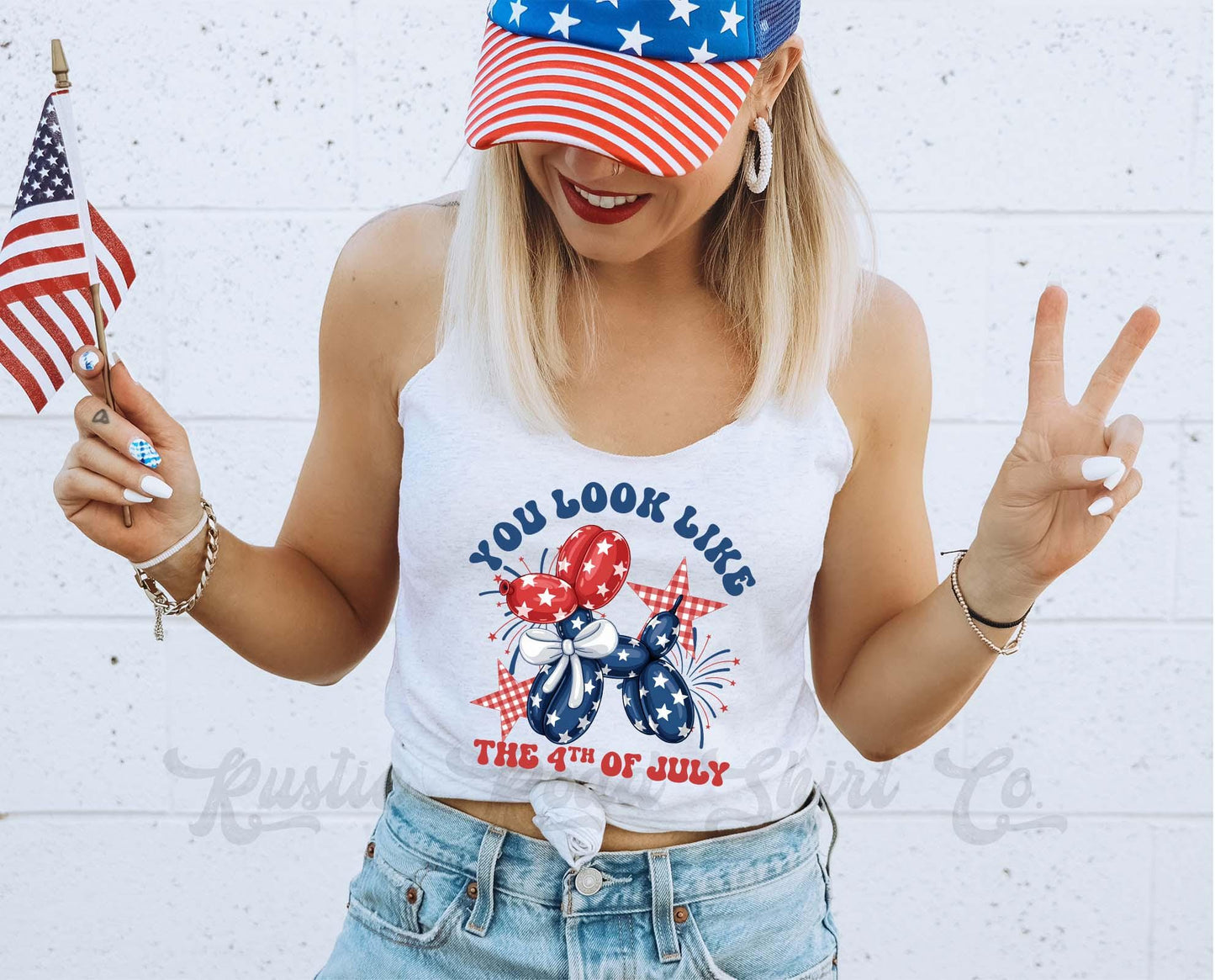 4th of July Tank Top, You Look Like the 4th of July Tank, Fourth of July Tank, Patriotic Tank Top, USA Tank Top