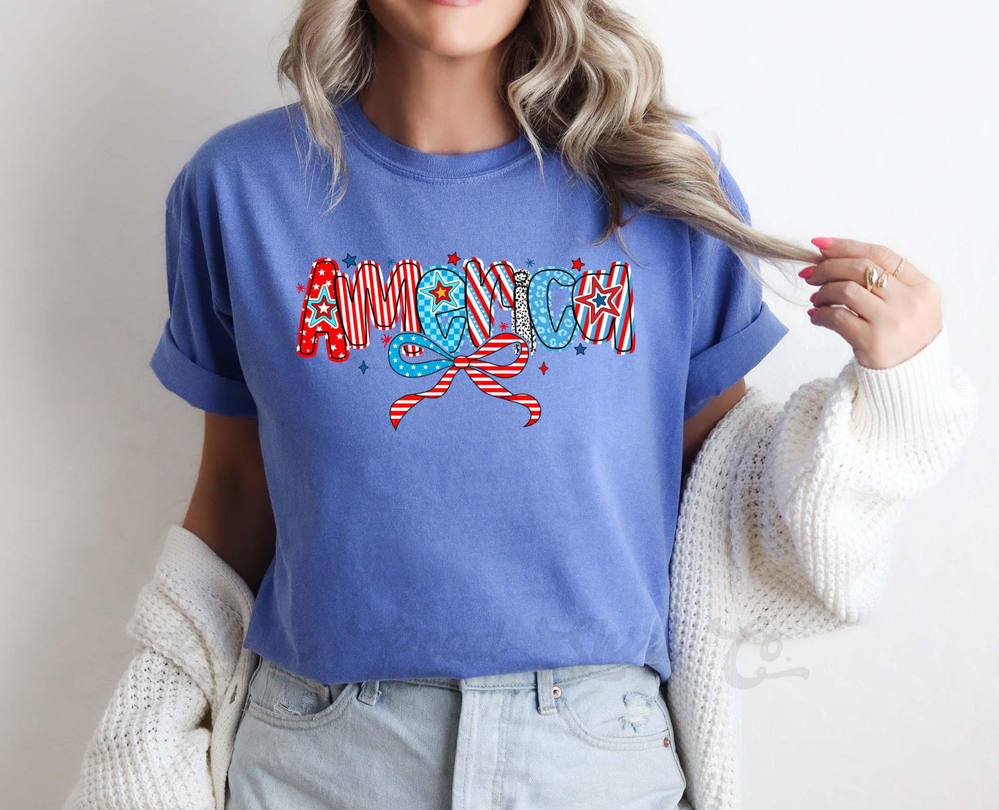 Fourth of July Shirt, Retro America Shirt, Memorial Day Shirt, Comfort Colors™ Shirt, 4th of July Shirt,