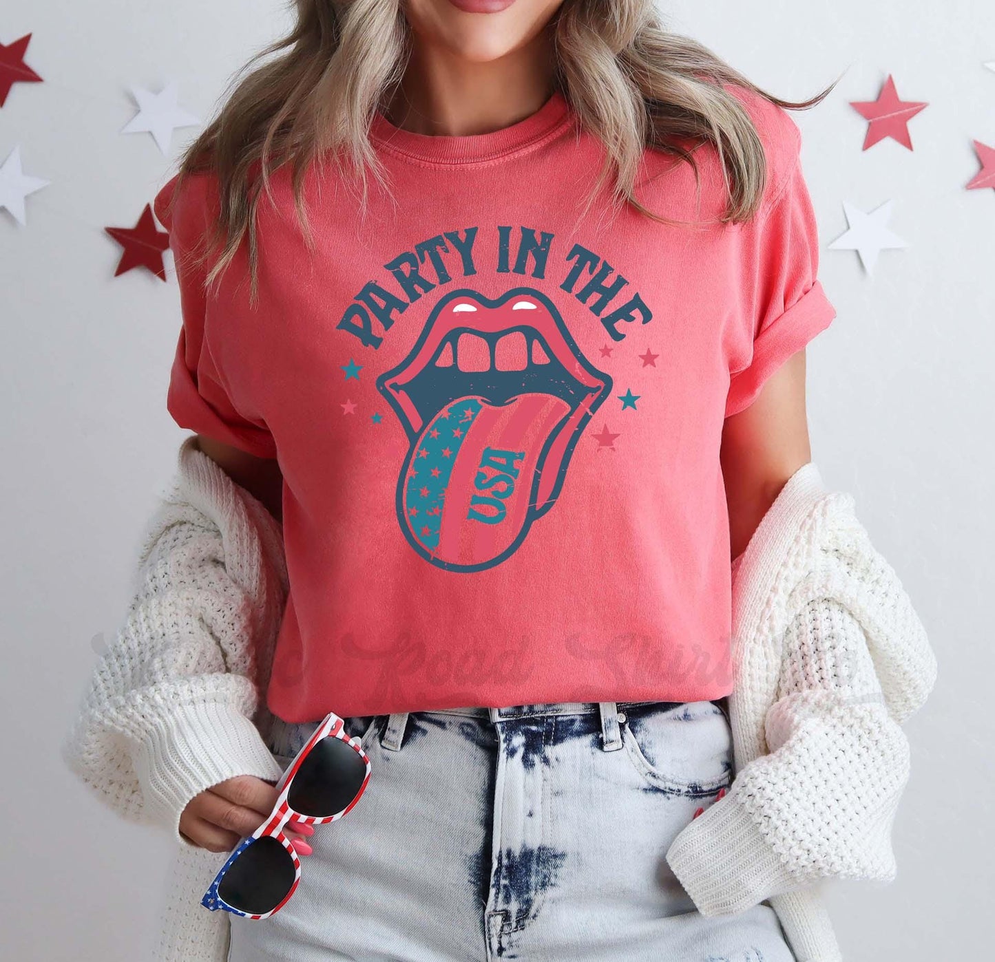 Fourth of July Shirt, Party in the USA Shirt, Memorial Day Shirt, Comfort Colors™ Shirt, 4th of July Shirt,