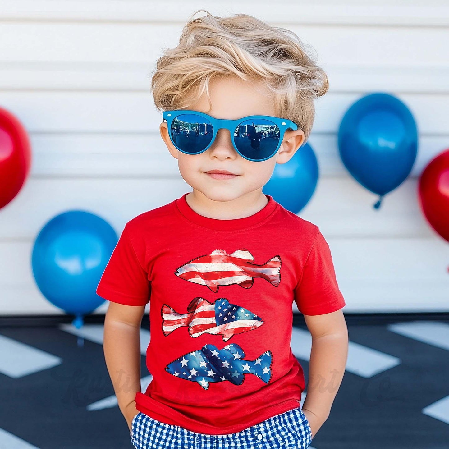 Boys 4th of July Shirt, Boys Fishing Shirt, Kids 4th of July Shirt, Goose Shirt, Funny 4th of July Shirt