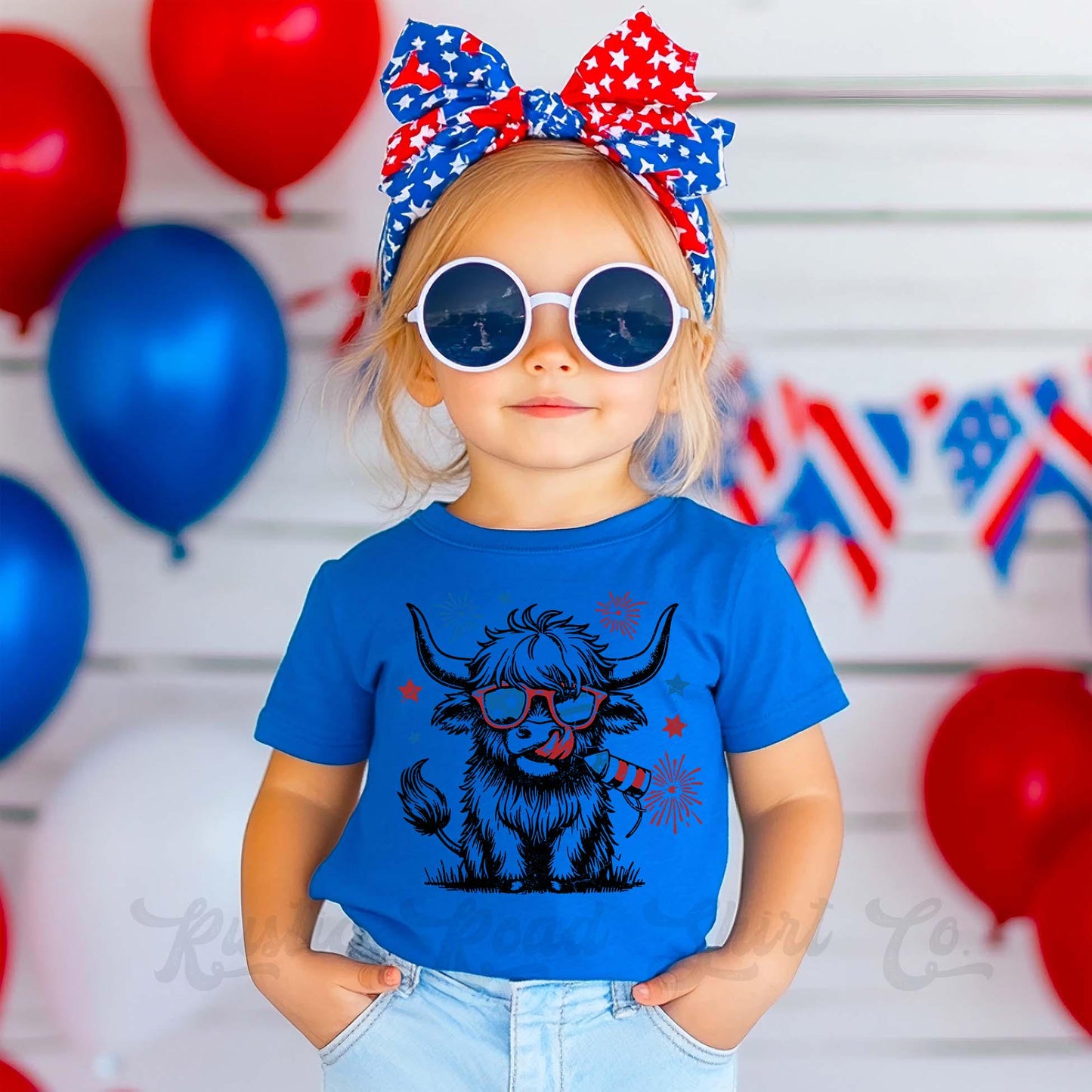 Kids 4th of July Shirt, Boys 4th of July Shirt, Memorial Day Shirt, Cow Kids Shirt, Funny 4th of July Shirt