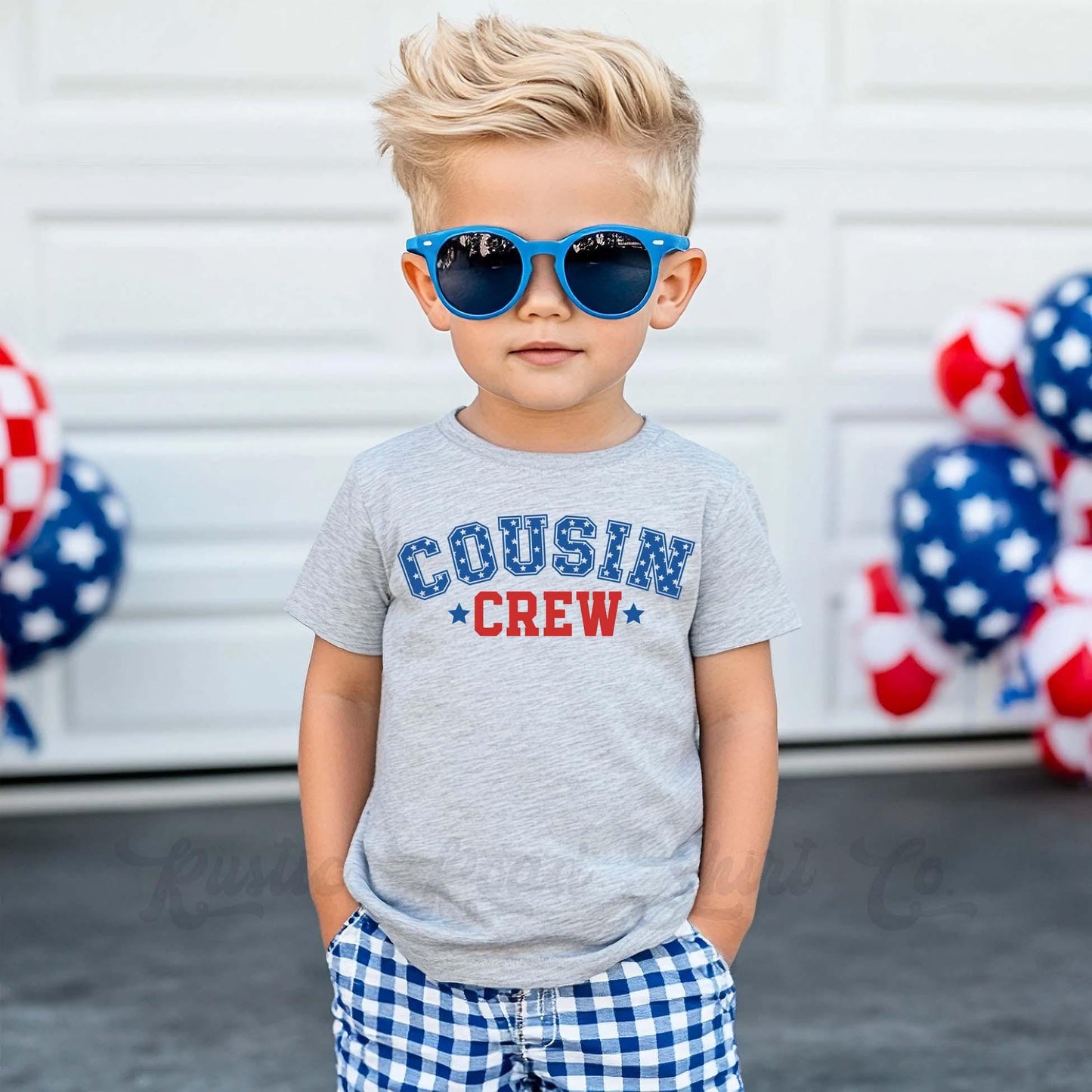 Kids 4th of July Shirt, Cousin 4th of July Shirt, Memorial Day Shirt, Cow Kids Shirt, Funny 4th of July Shirt