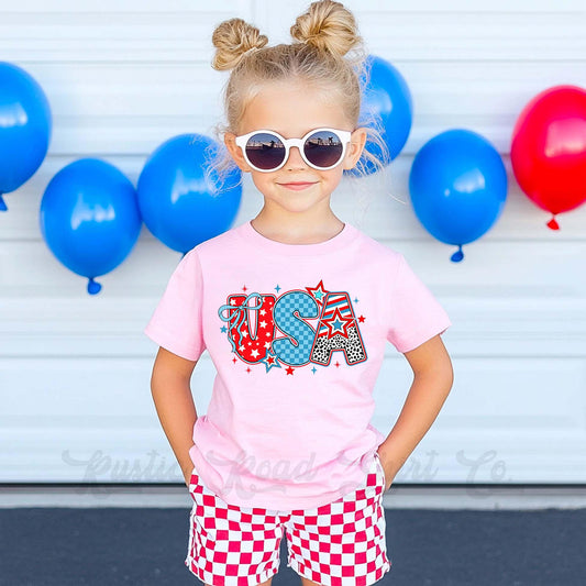 Girls 4th of July Shirt, Kids 4th of July Shirt, Boys 4th of July Shirt, Memorial Day Shirt