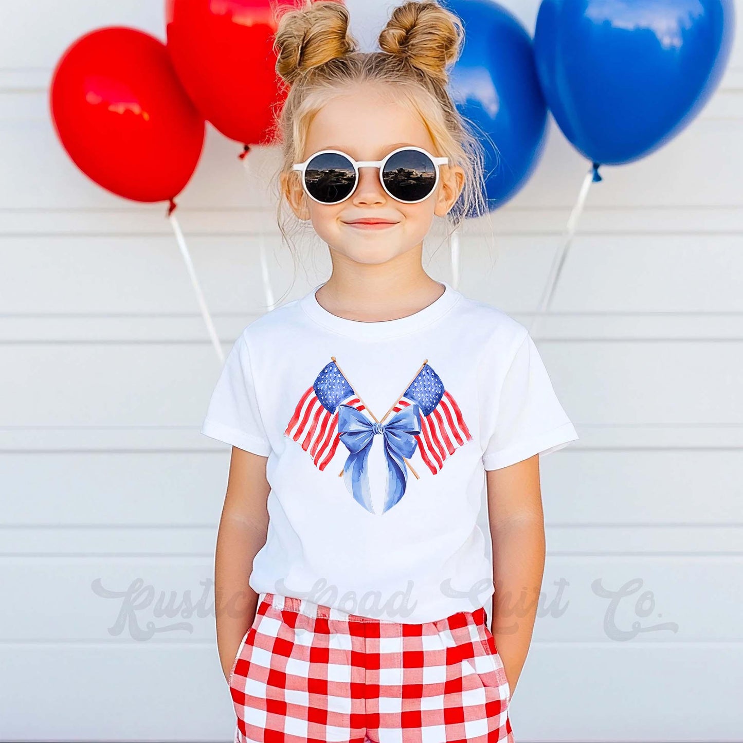 Girls 4th of July Shirt, Coquette Bow Shirt, Kids 4th of July Shirt, Boys 4th of July Shirt, Memorial Day Shirt