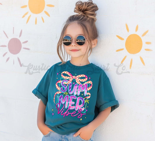 Summer Vibes Shirt, Hello Summer Shirt, Beach Vacation Shirt, Retro 90s shirt, Summer Vacation Shirt,