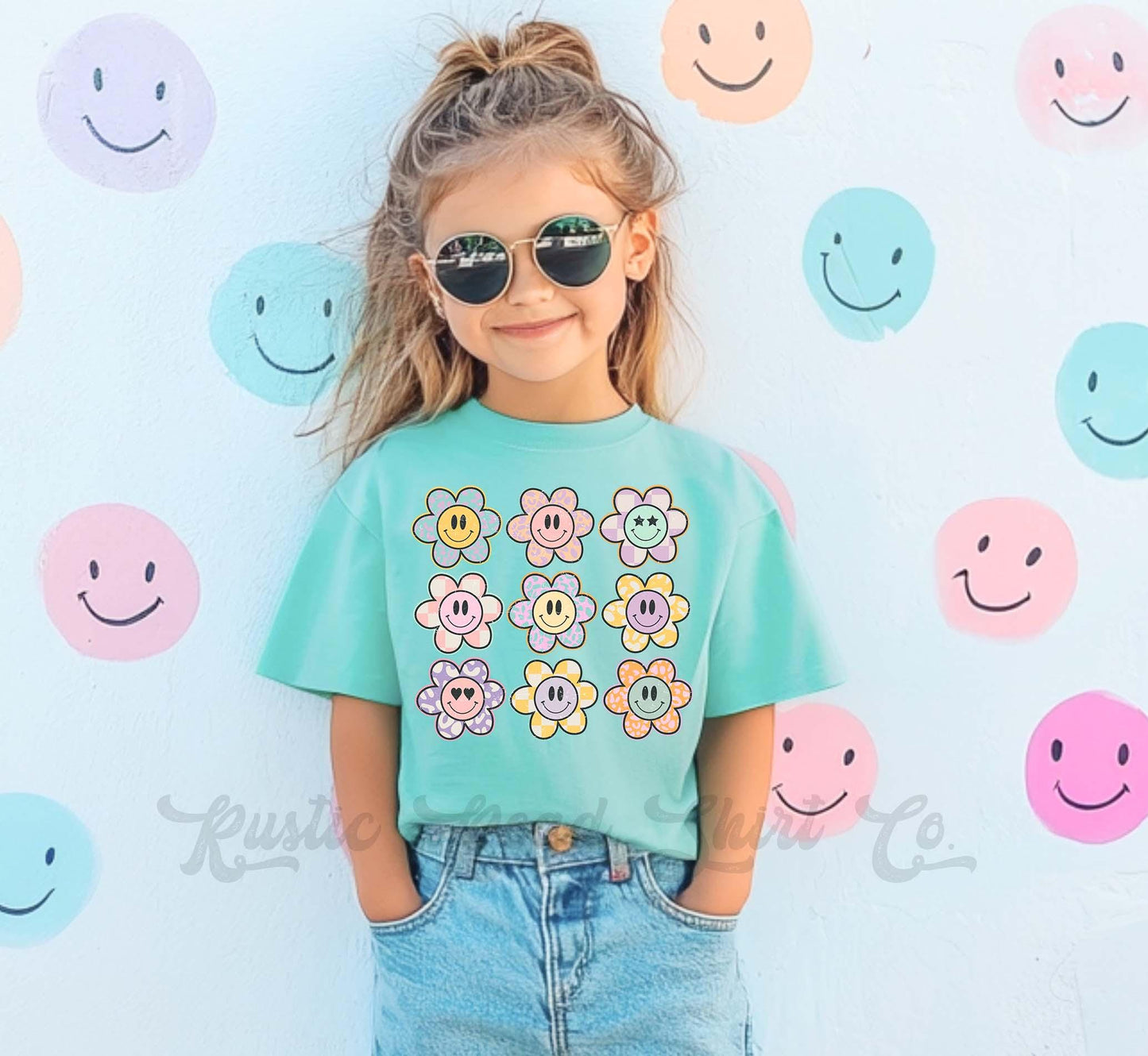 Preppy Girls Shirt, Summer Girls Shirt, Beach Vacation Shirt, Retro 90s shirt, Summer Vacation Shirt,