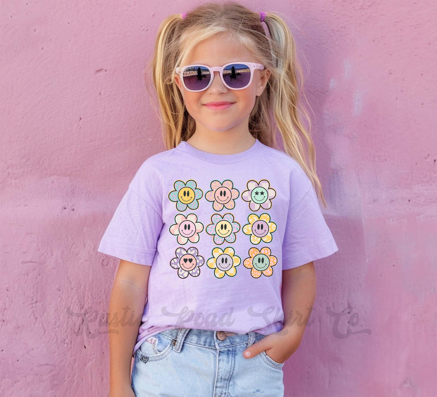 Preppy Girls Shirt, Summer Girls Shirt, Beach Vacation Shirt, Retro 90s shirt, Summer Vacation Shirt,