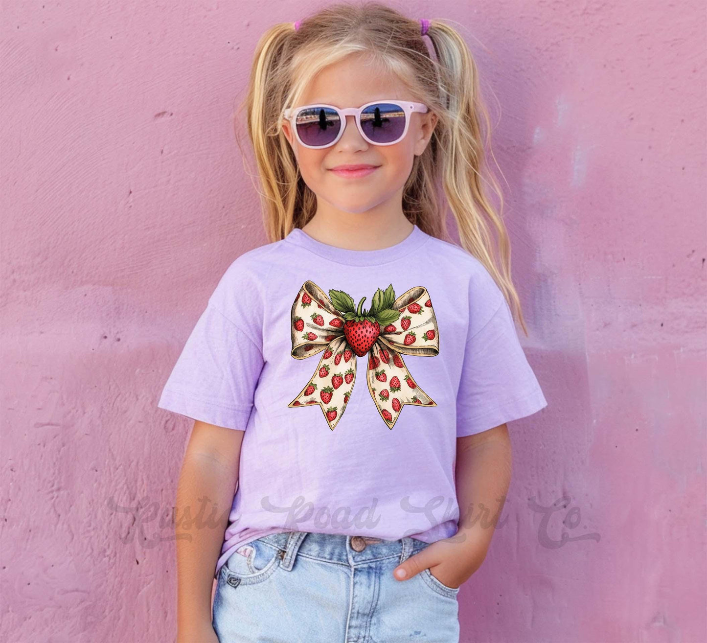 Strawberry Shirt, Garden Shirt, Summer Girls Shirt, Retro 90s shirt, Summer Vacation Shirt,