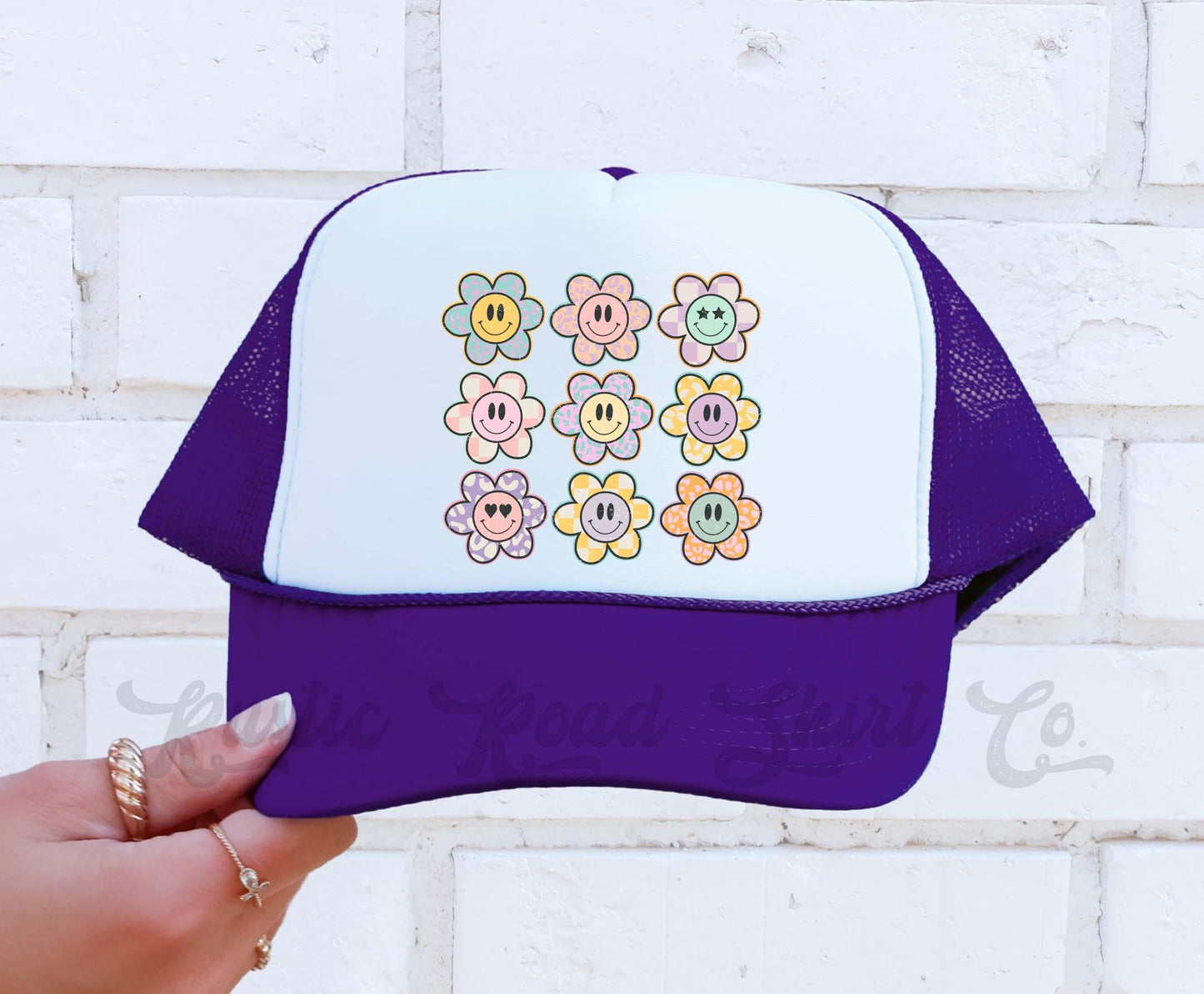 Preppy Style Hat, Lake Life Hat, Lake Bum Hat, Lake Bum Hat, 90's Retro Neon Hat, Vintage Style Trucker Hat