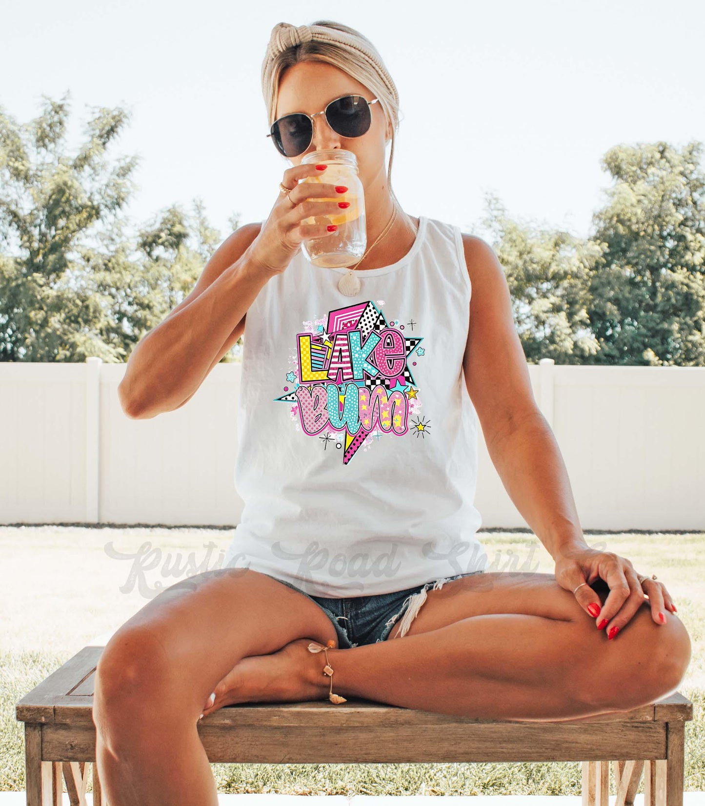 Lake Bum Tank Top, Boating Tank Top, Lake Life Tank, Summer Tank Top, Summer Vibes Tank Top