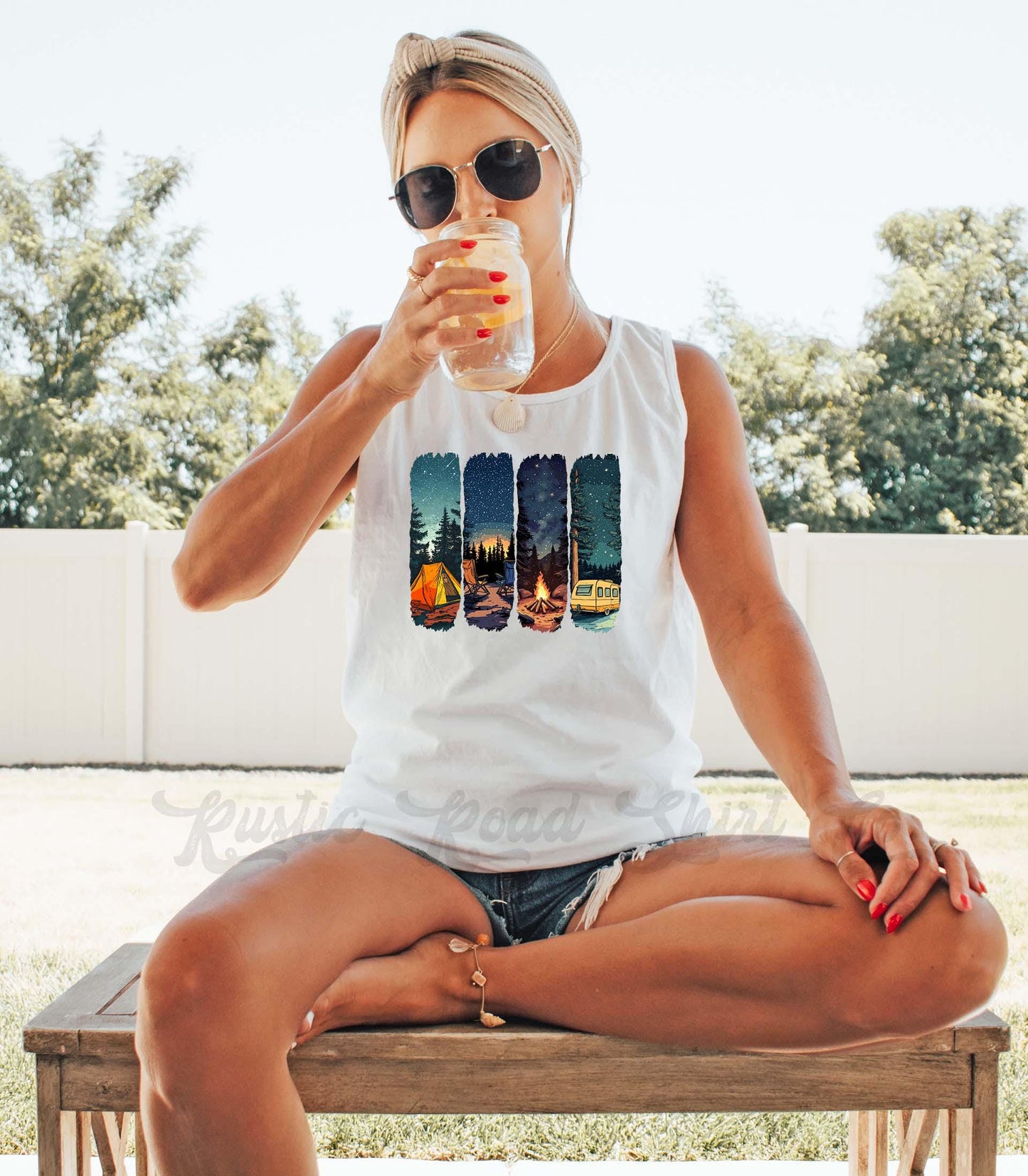 Camping Tank Top, Comfort Colors Tank Top, Hello Summer Tank Top, Lake Life Tank, Summer Tank Top, Summer Vibes Tank Top
