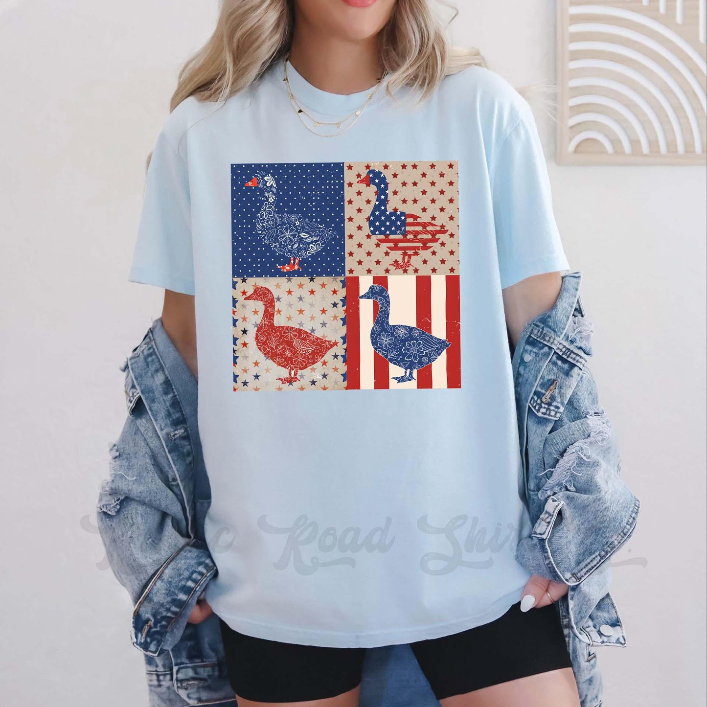 4th of July Goose Shirt, Goose Shirt, Memorial Day Shirt, Comfort Colors™ Shirt, 4th of July Shirt,