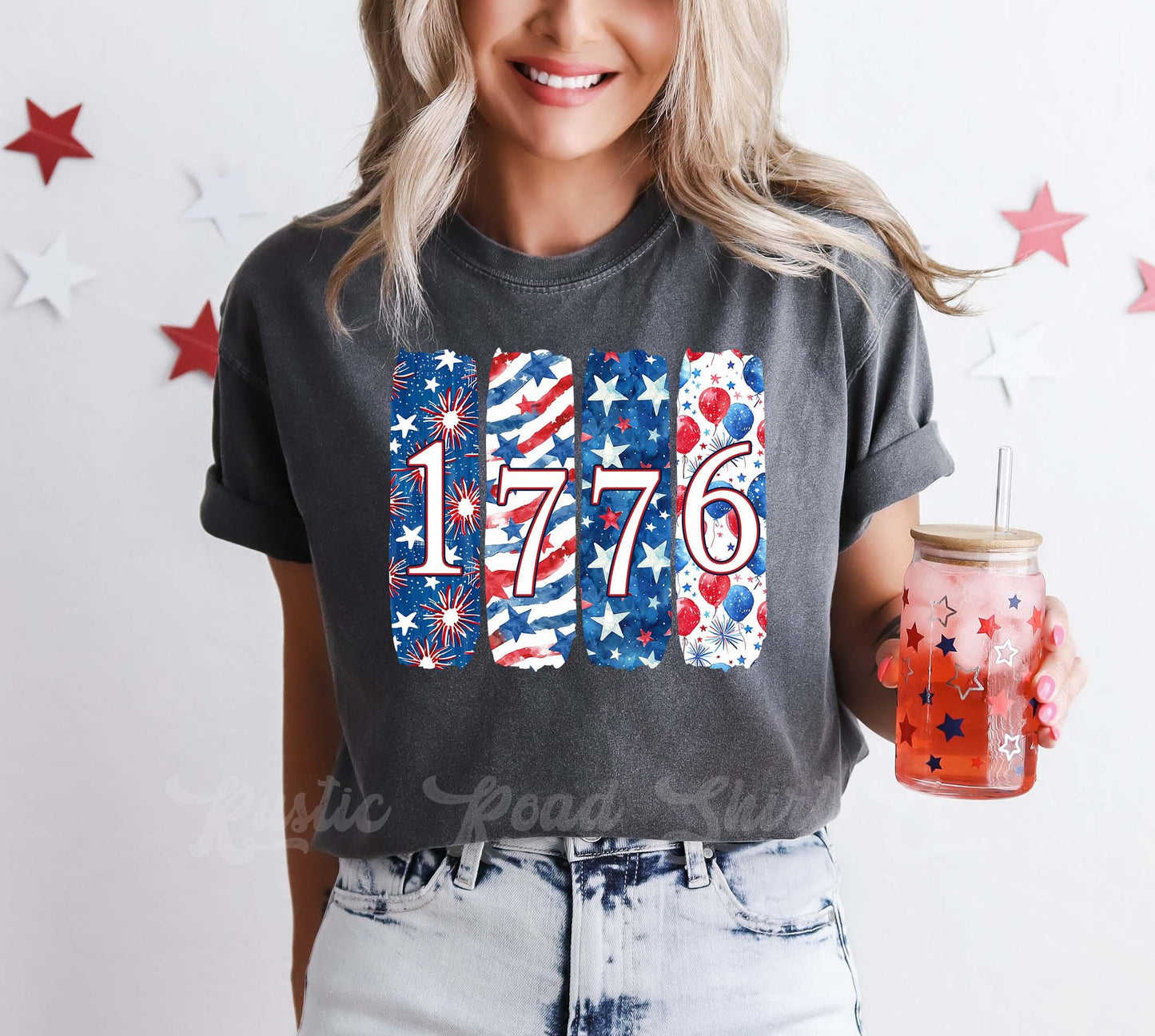 1776 Shirt, Fourth of July Shirt, Memorial Day Shirt, Comfort Colors™ Shirt, 4th of July Shirt,