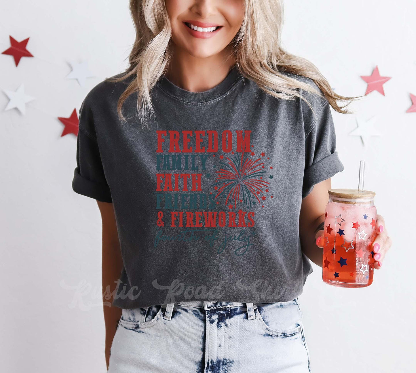 Freedom Shirt, Fourth of July Shirt, Memorial Day Shirt, Comfort Colors™ Shirt, 4th of July Shirt,