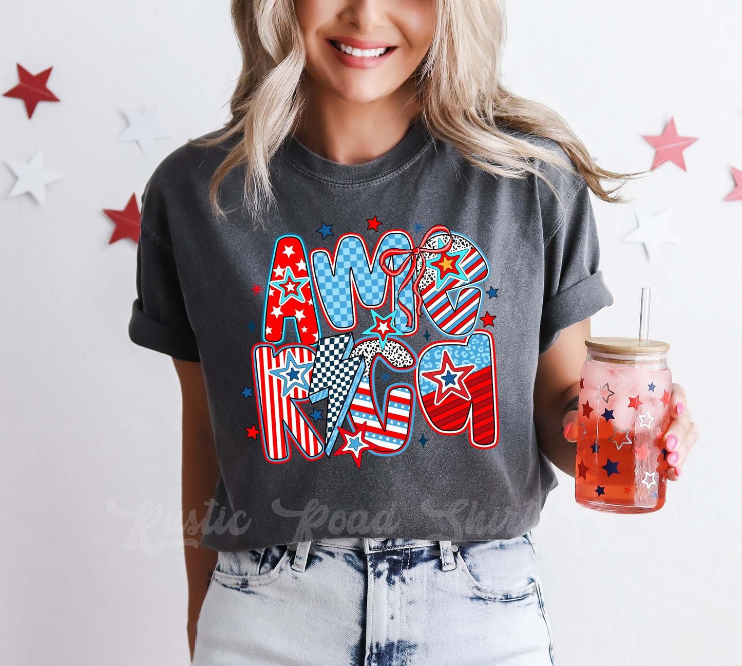 America Shirt, Fourth of July Shirt, Memorial Day Shirt, Comfort Colors‰ã¢ Shirt, 4th of July Shirt,