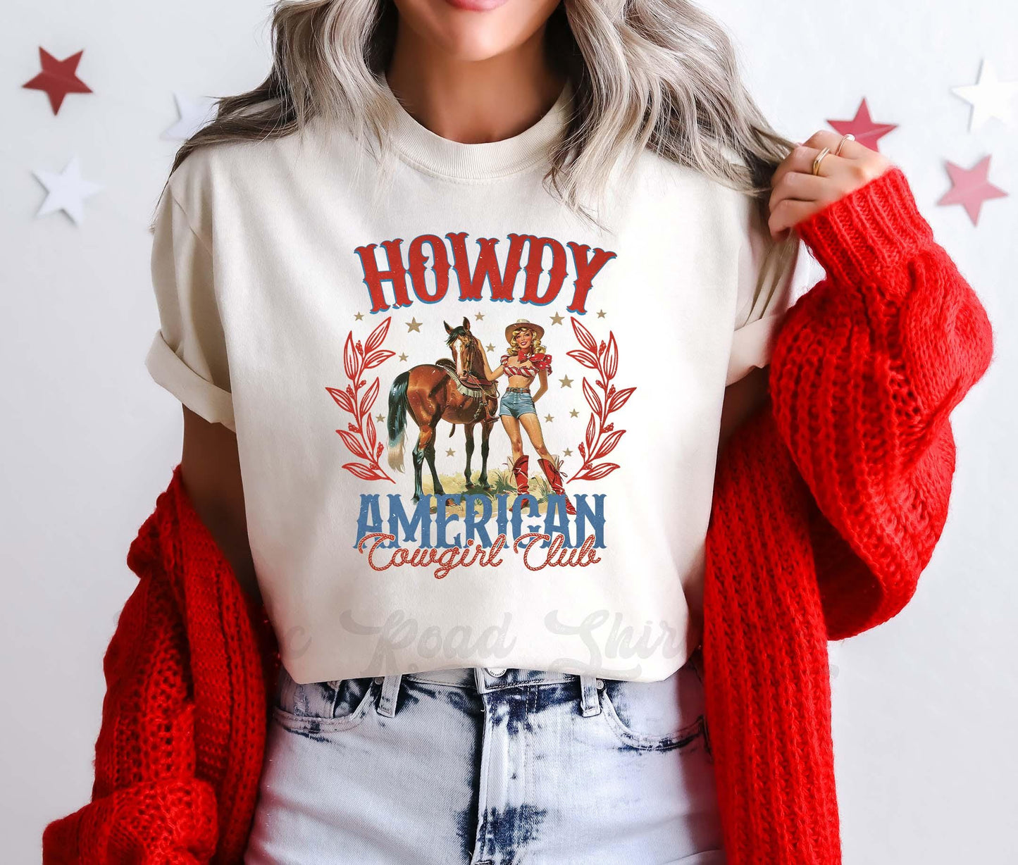 Howdy America Shirt, Fourth of July Shirt, Memorial Day Shirt, Comfort Colors™ Shirt, 4th of July Shirt,