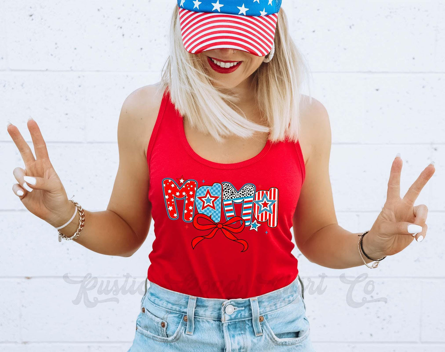 4th of July Tank Top, Women's Fourth of July Shirt, Patriotic Tank Top, USA Tank Top
