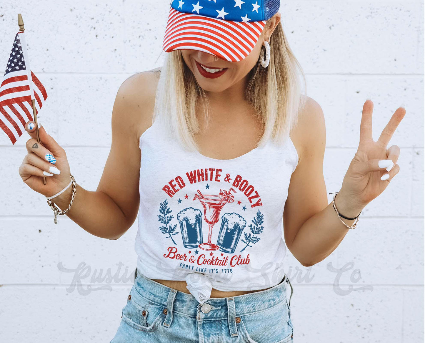 4th of July Tank Top, Coquette 4th of July Tank, Fourth of July Tank, Patriotic Tank Top, USA Tank Top