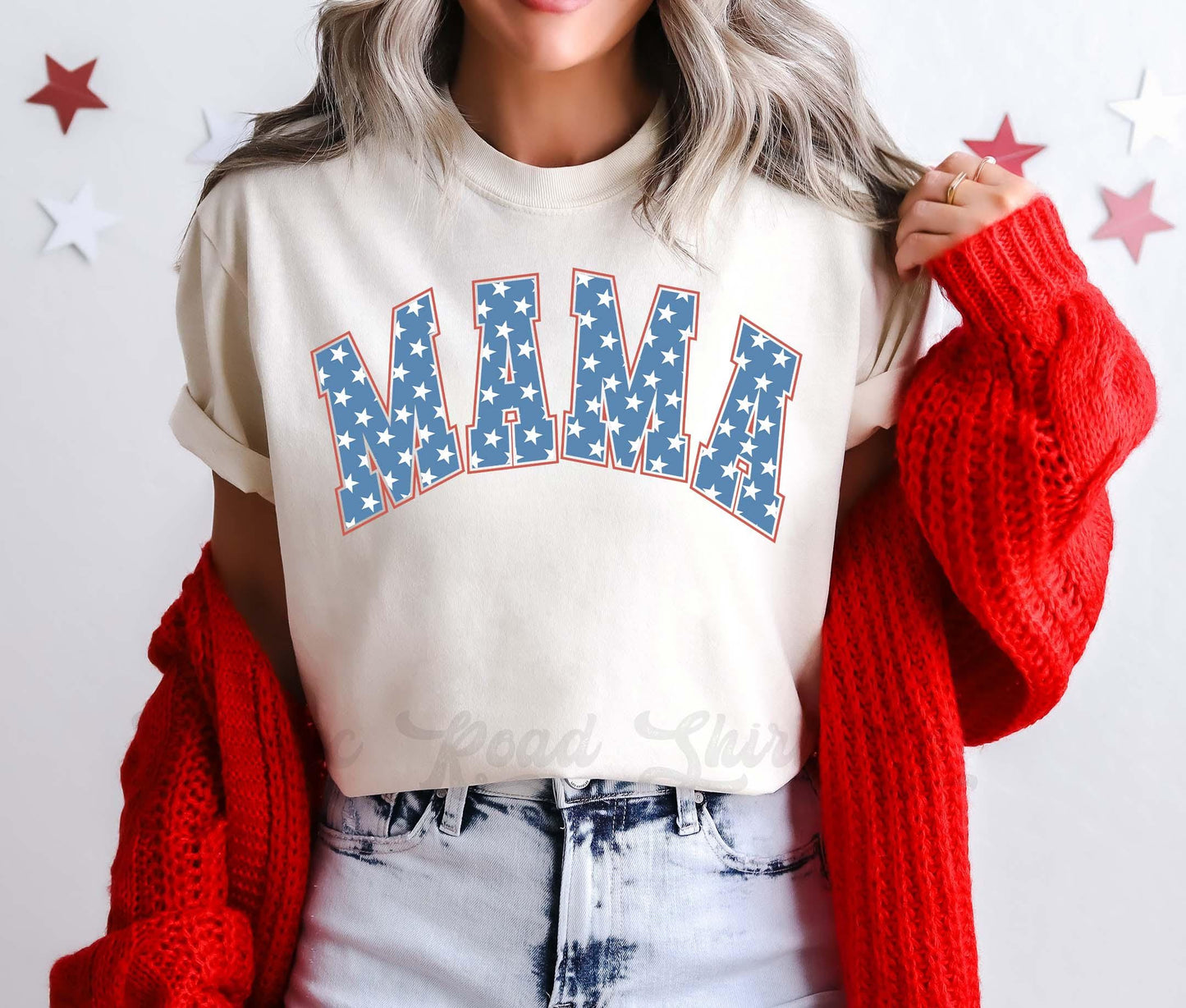 Fourth of July Shirt, Memorial Day Shirt, Lake America Shirt, Comfort Colors™ Shirt, 4th of July Shirt, Coquette Mama Shirt