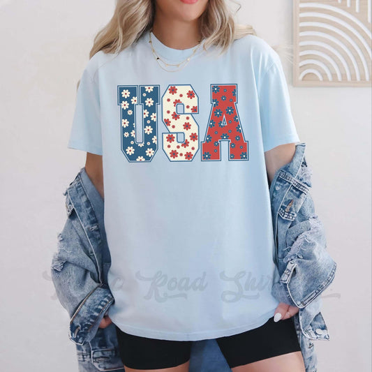 Fourth of July Shirt, USA Shirt, Memorial Day Shirt, Comfort Colors™ Shirt, 4th of July Shirt,