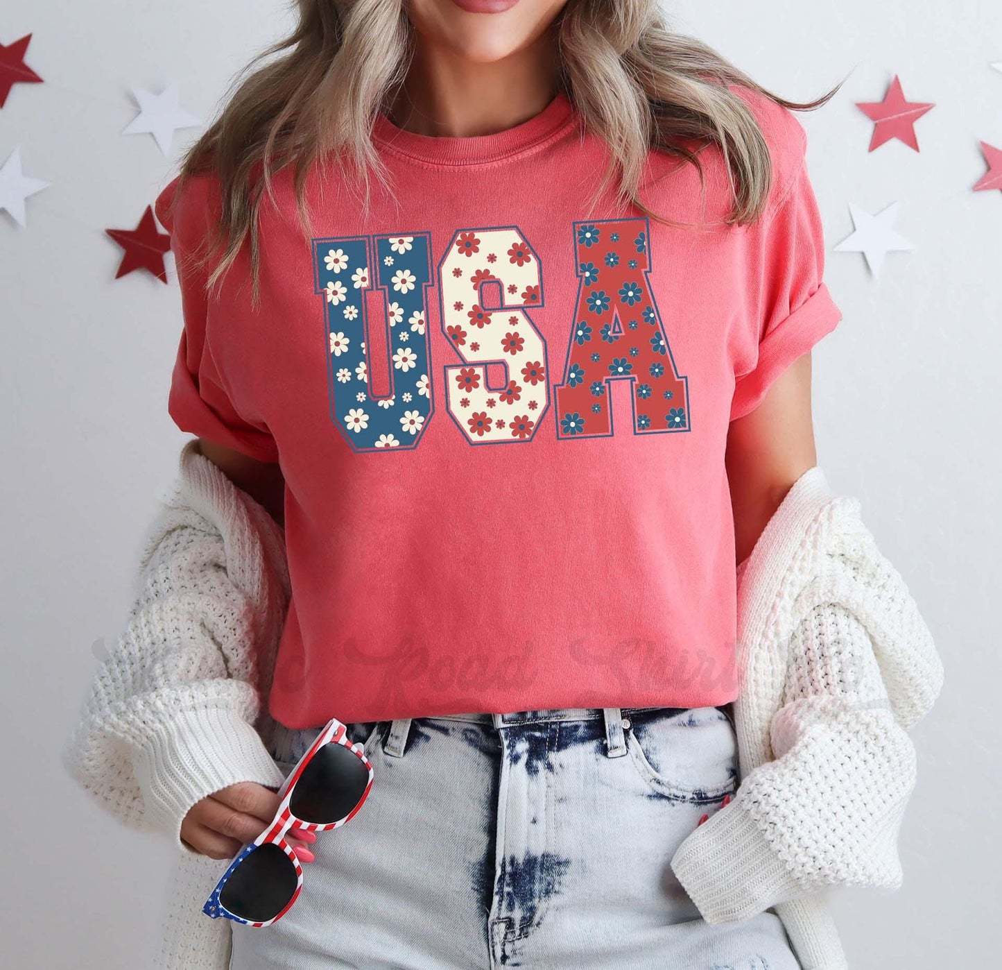Fourth of July Shirt, USA Shirt, Memorial Day Shirt, Comfort Colors™ Shirt, 4th of July Shirt,