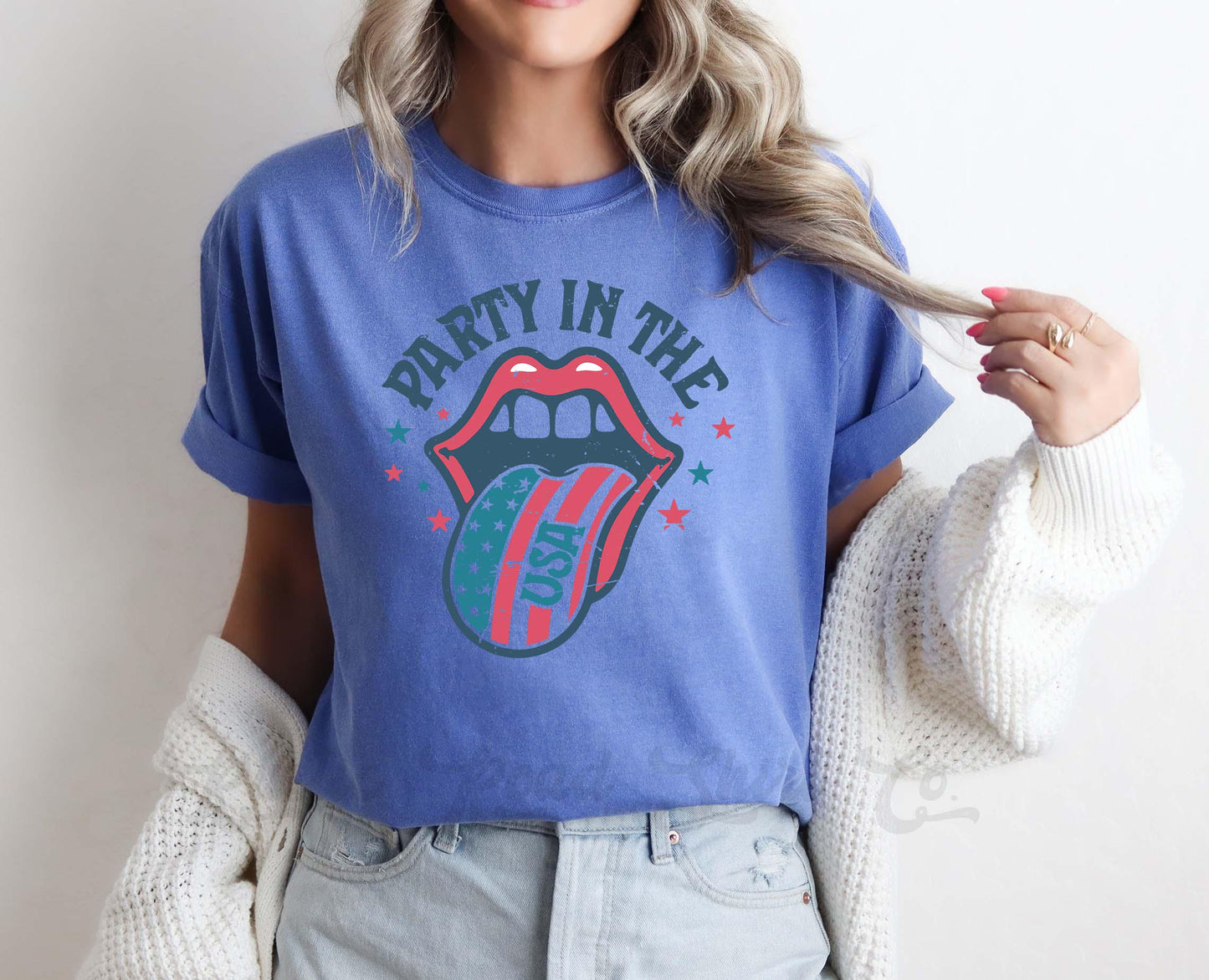 Fourth of July Shirt, Party in the USA Shirt, Memorial Day Shirt, Comfort Colors™ Shirt, 4th of July Shirt,