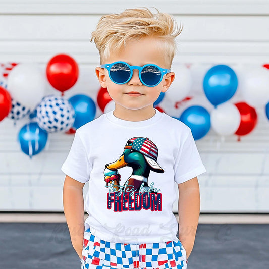 Boys 4th of July Shirt, Kids 4th of July Shirt, Goose Shirt, Funny 4th of July Shirt
