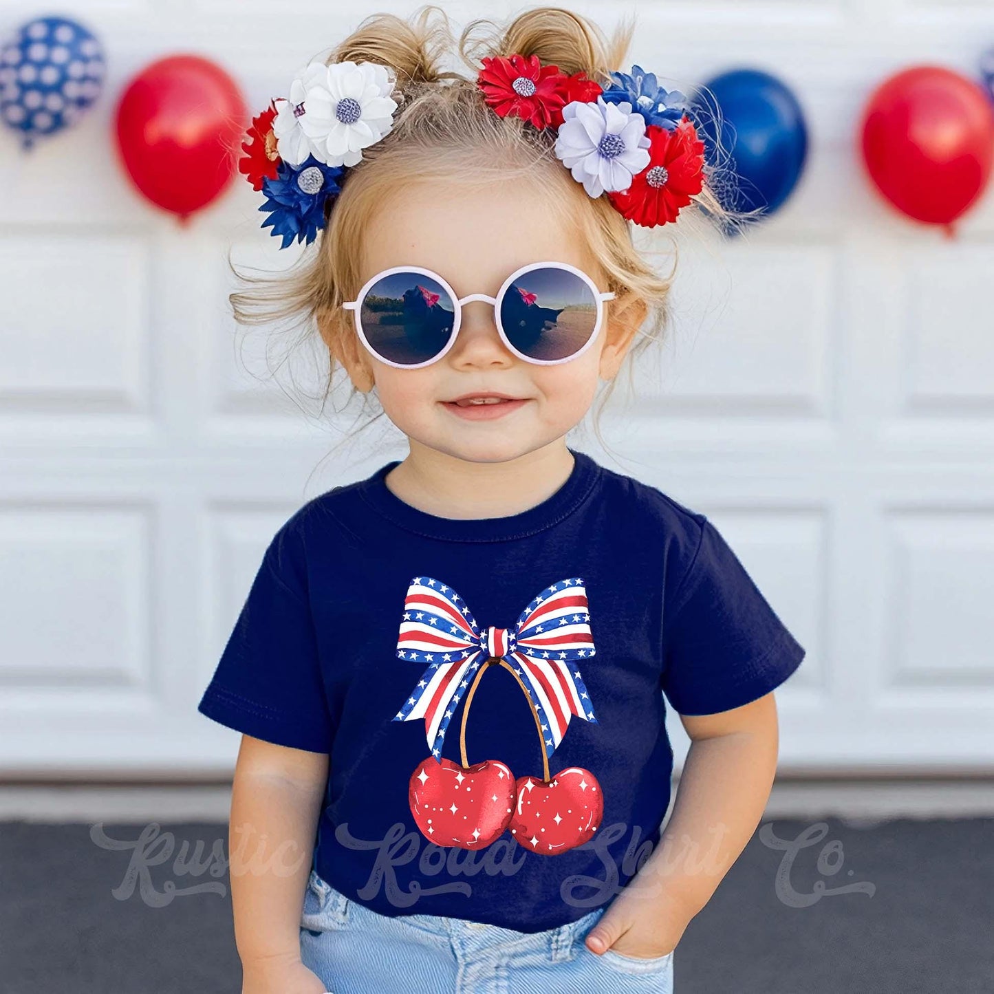 Girls 4th of July Shirt, Cherry Coquette Shirt, Kids 4th of July Shirt, Boys 4th of July Shirt, Memorial Day Shirt