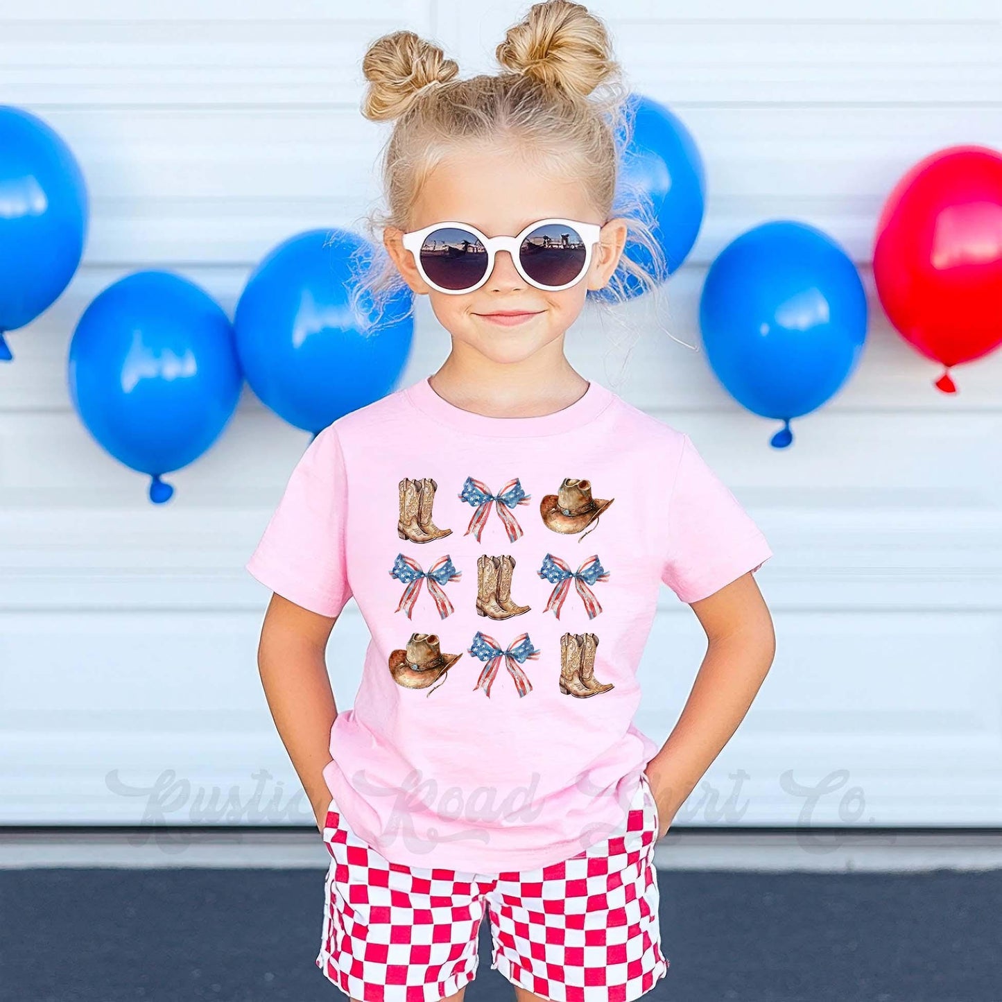 Girls 4th of July Shirt, Western Kids Shirt, Kids 4th of July Shirt, Boys 4th of July Shirt, Memorial Day Shirt
