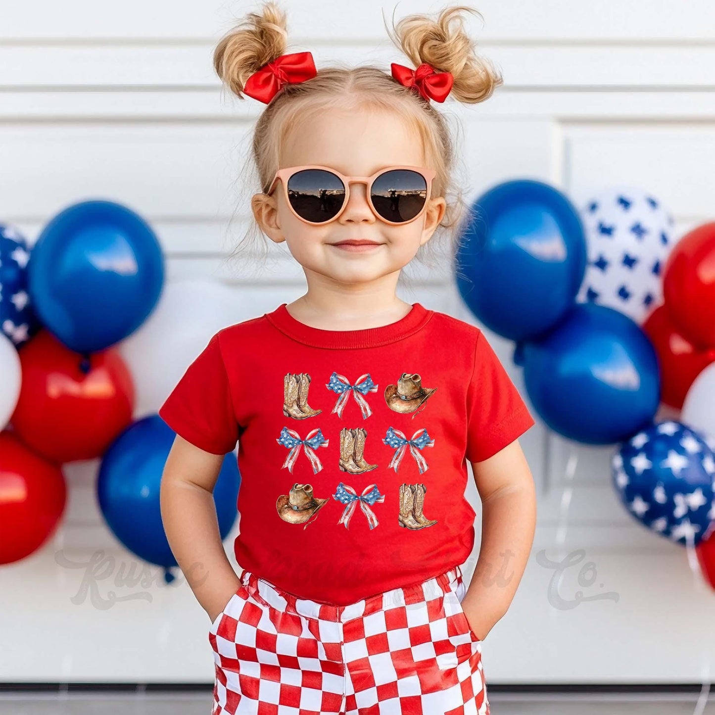 Girls 4th of July Shirt, Western Kids Shirt, Kids 4th of July Shirt, Boys 4th of July Shirt, Memorial Day Shirt